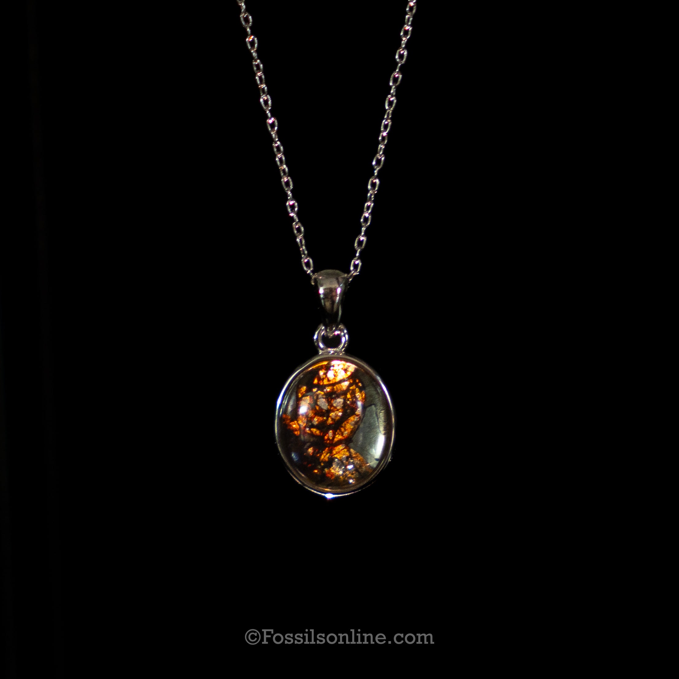 Sericho Meteorite Pendant .925
