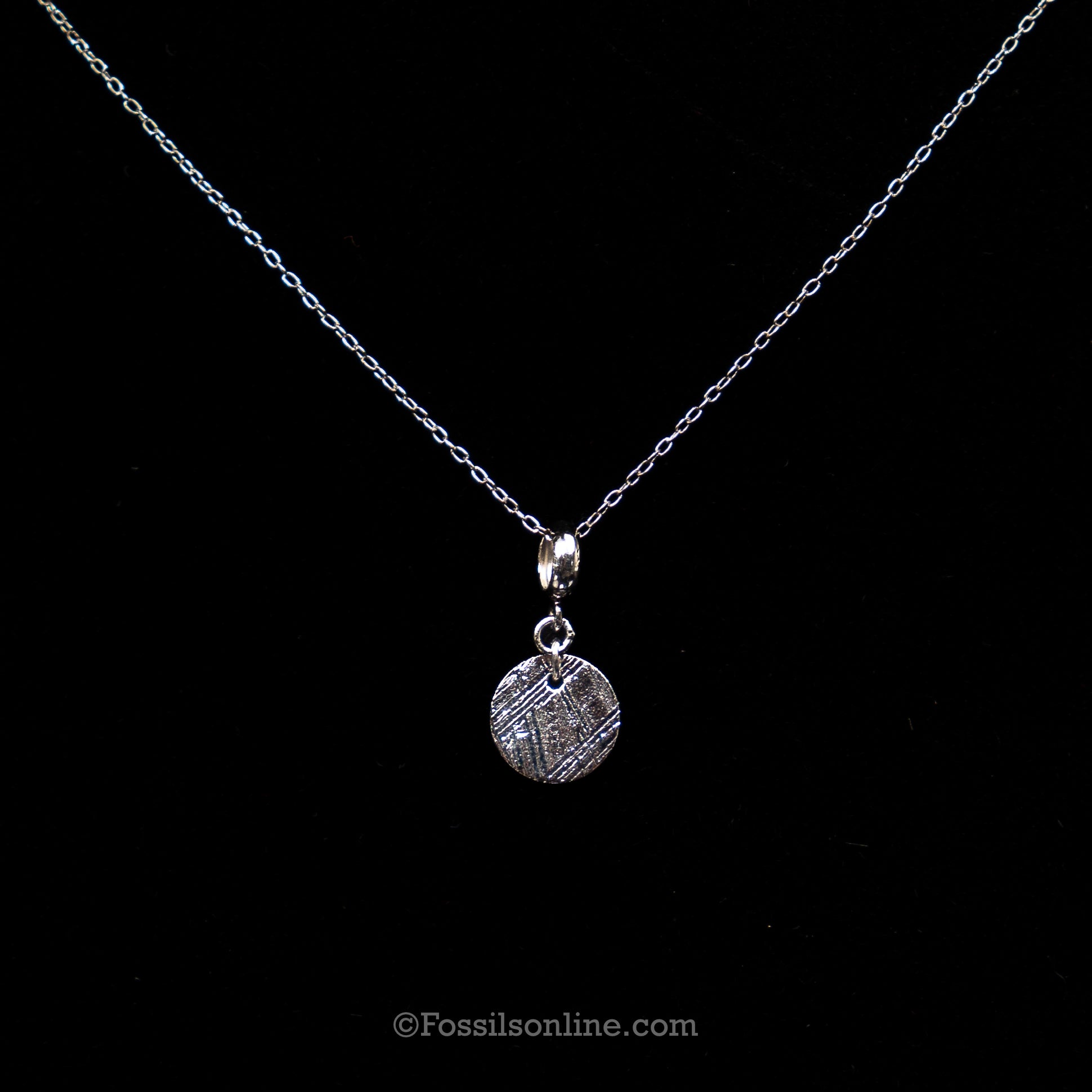 Muonionalusta Meteorite Pendant .925
