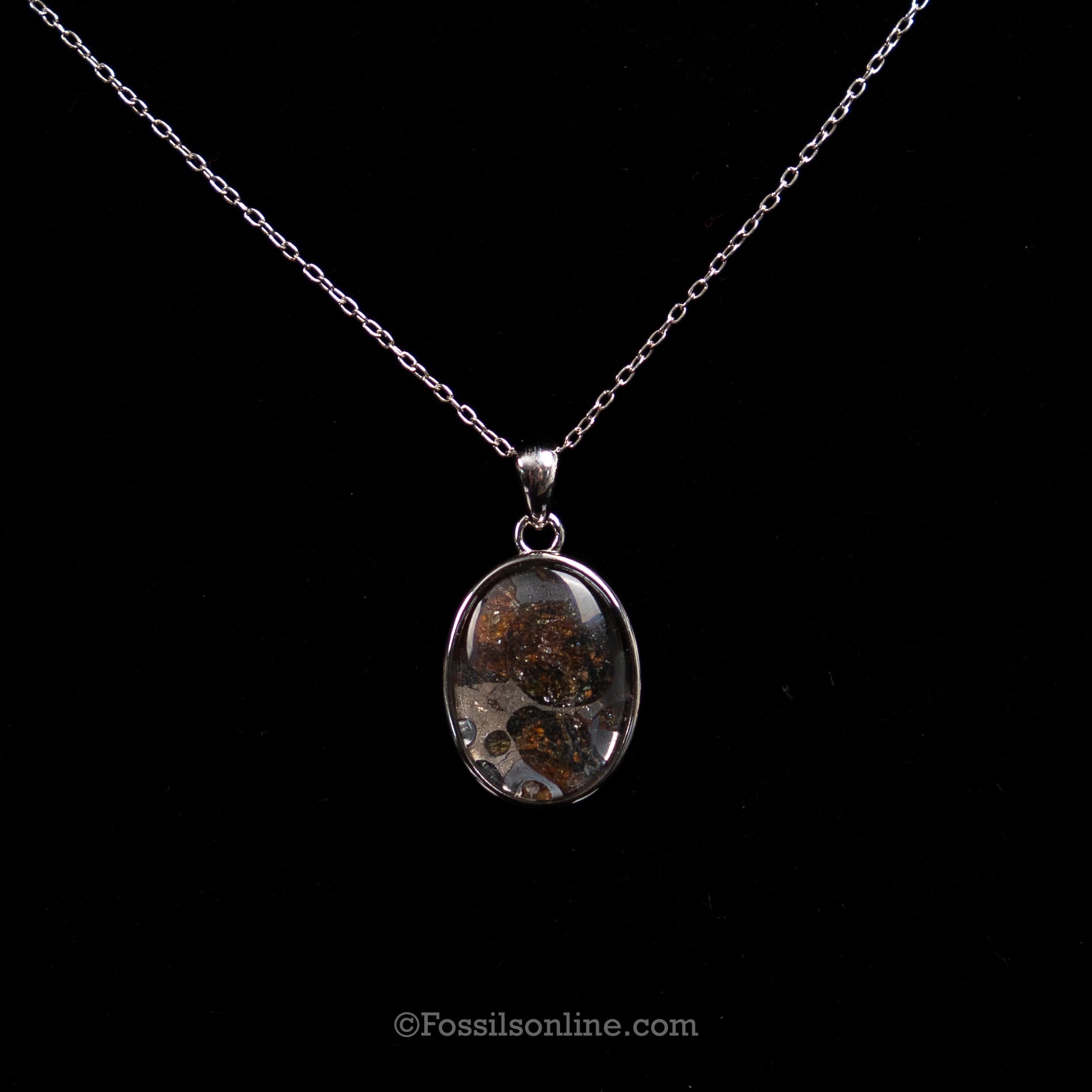 Sericho Meteorite Pendant .925
