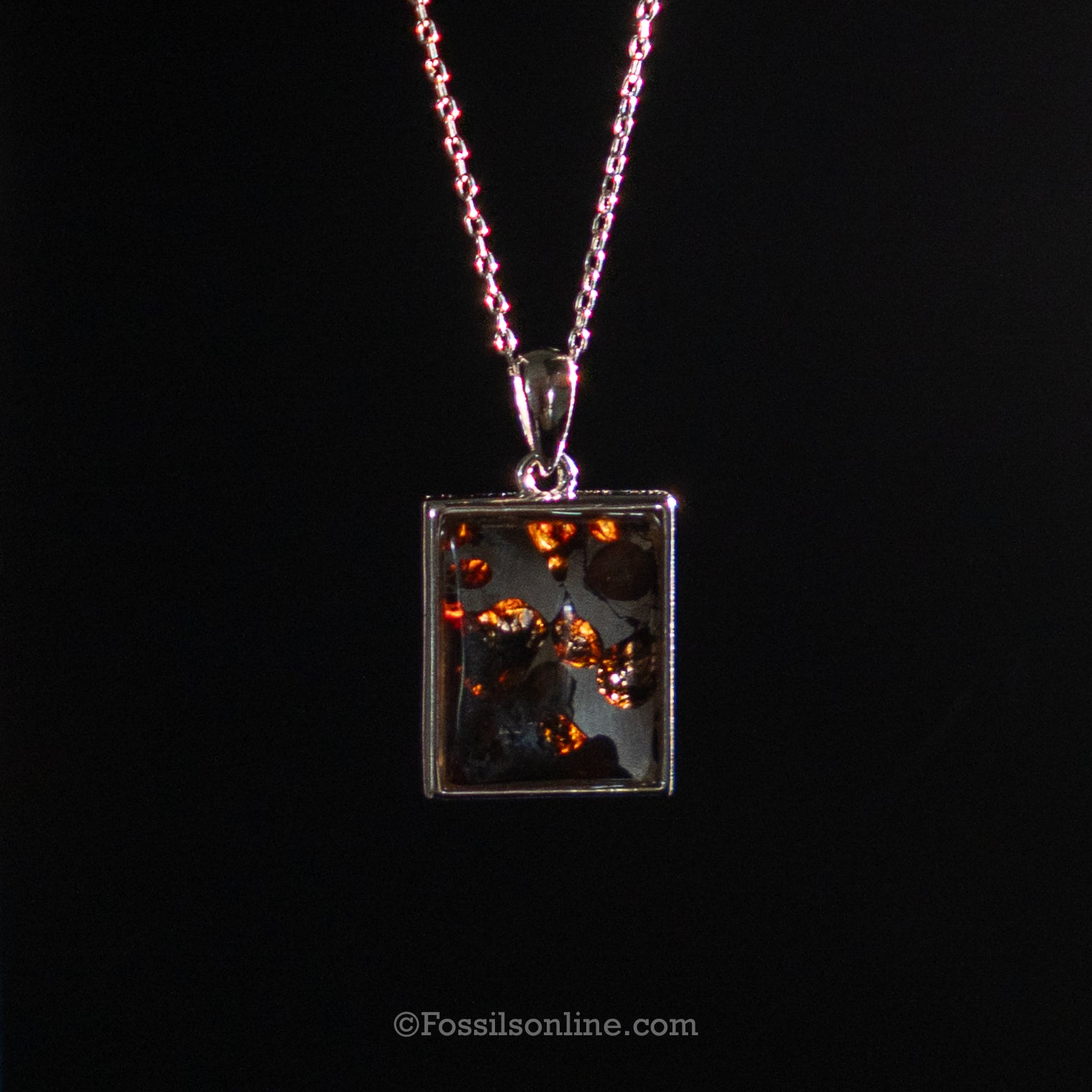 Sericho Meteorite Pendant .925
