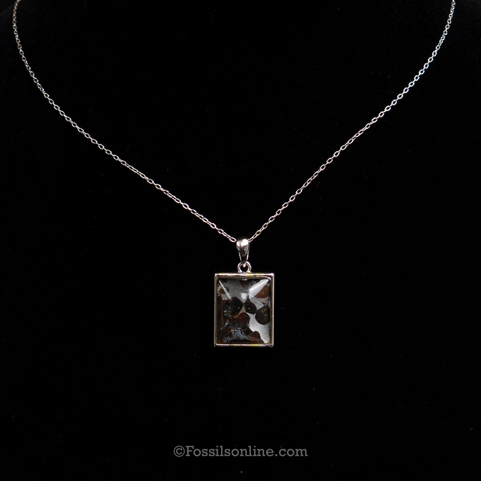 Sericho Meteorite Pendant .925