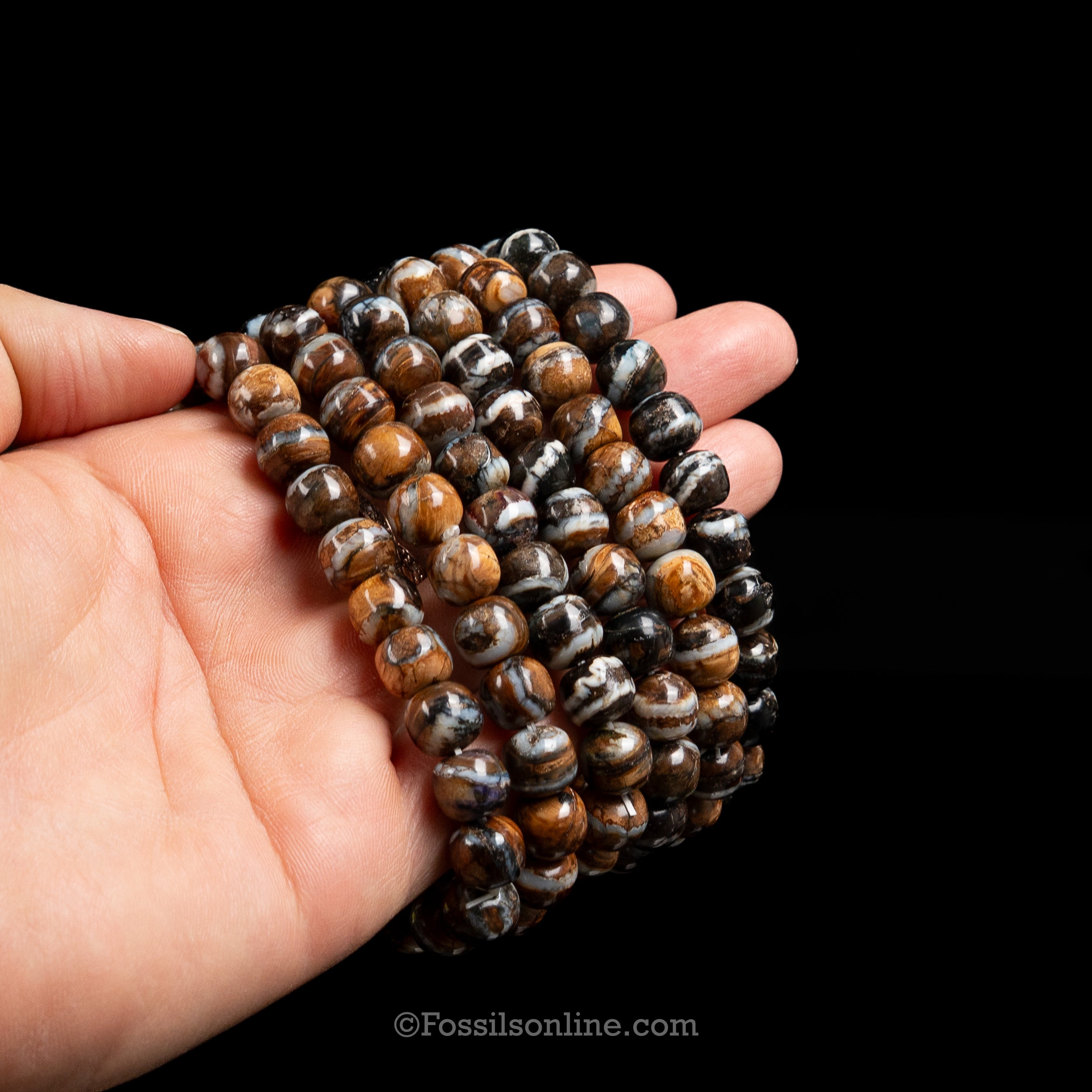Mammoth tooth beaded bracelet