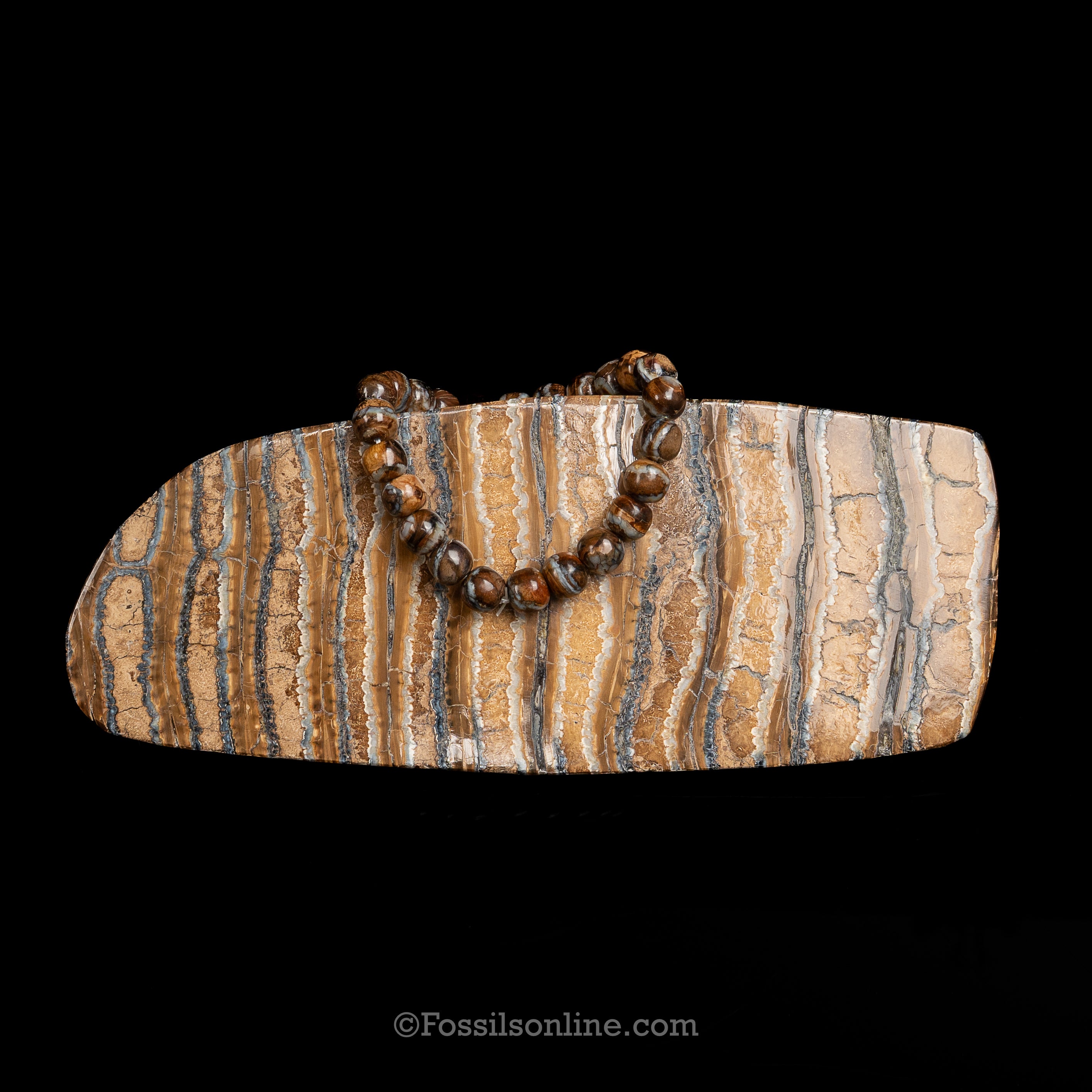 Mammoth tooth beaded bracelet