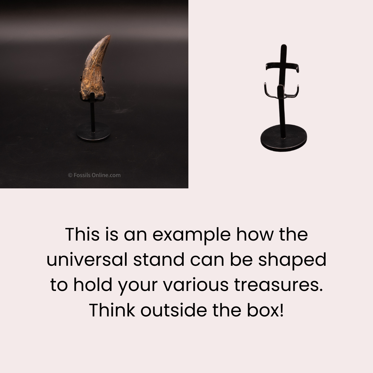 Small Double Cross - Universal Display Stand