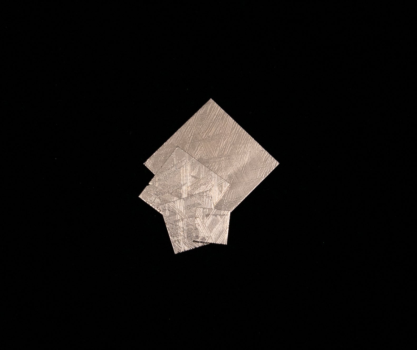 Muonionalusta Meteorite Square Slice