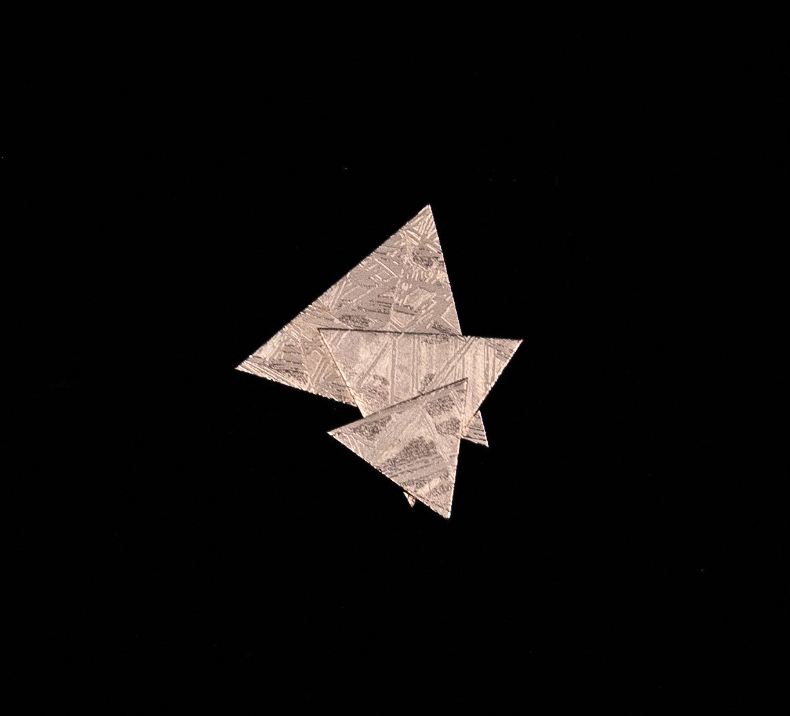 Muonionalusta Meteorite Triangle Slice