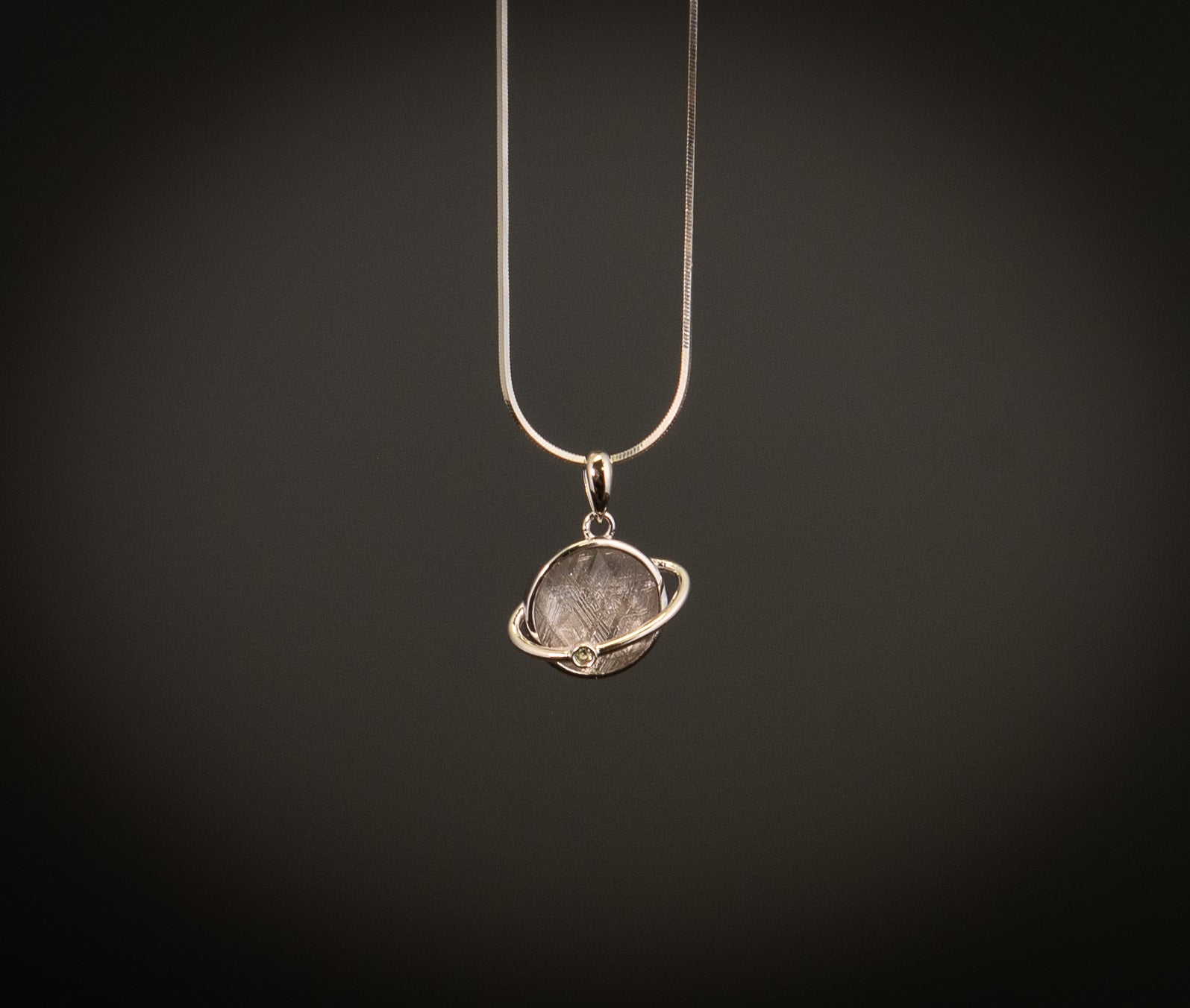 Muonionalusta Meteorite Pendant