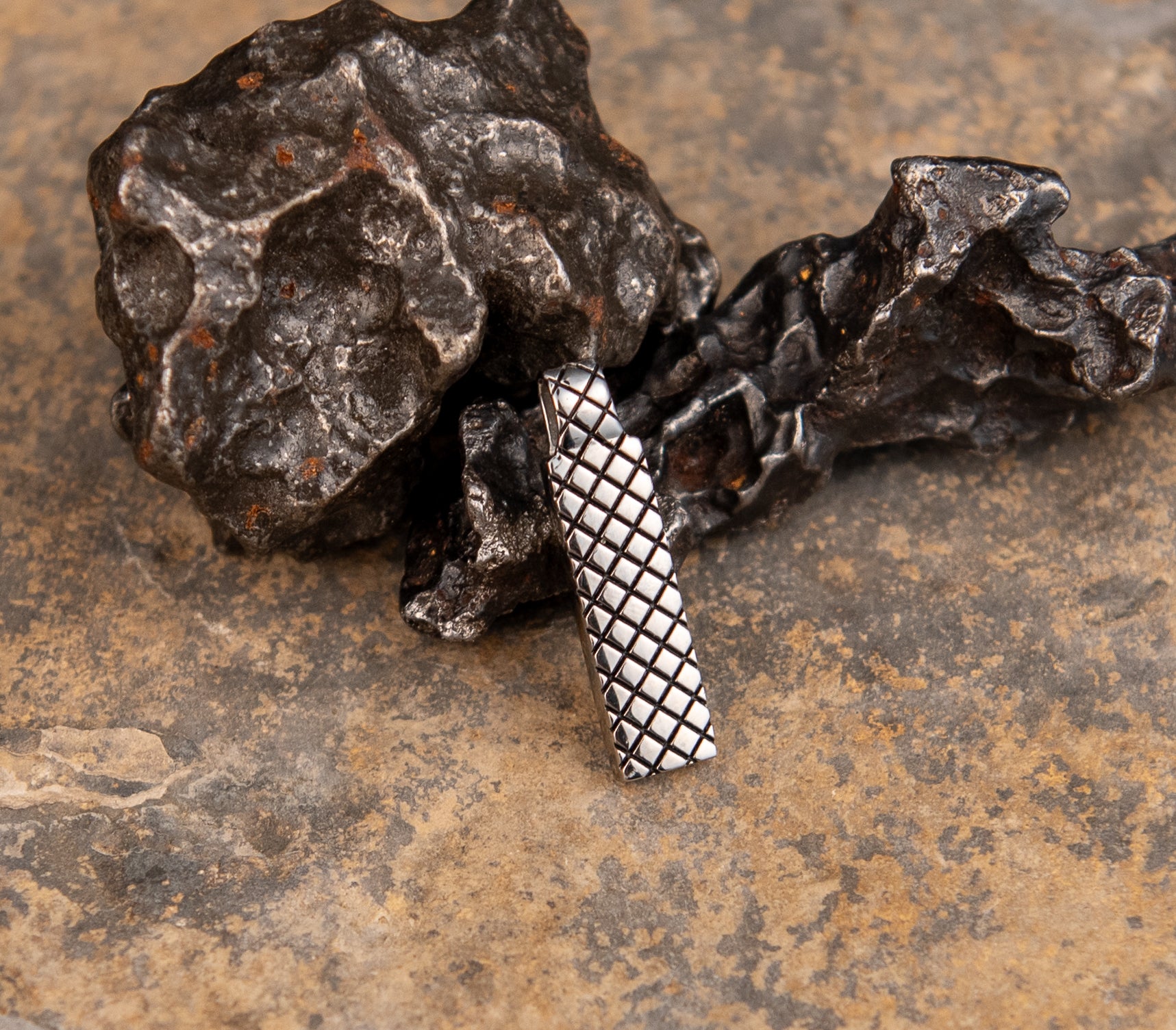 Muonionalusta Meteorite Pendant