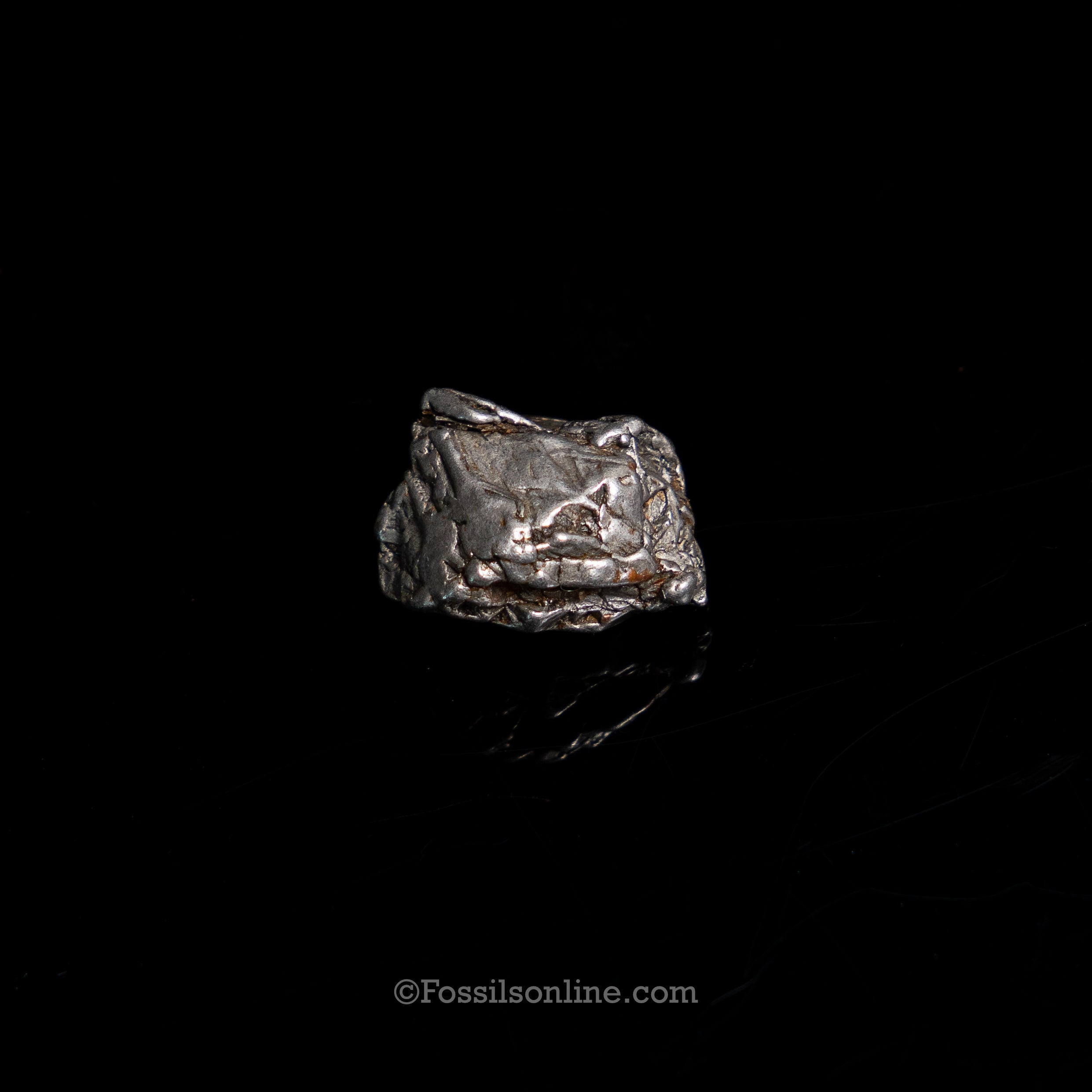 GENUINE Aletai Meteorite in a glass dome