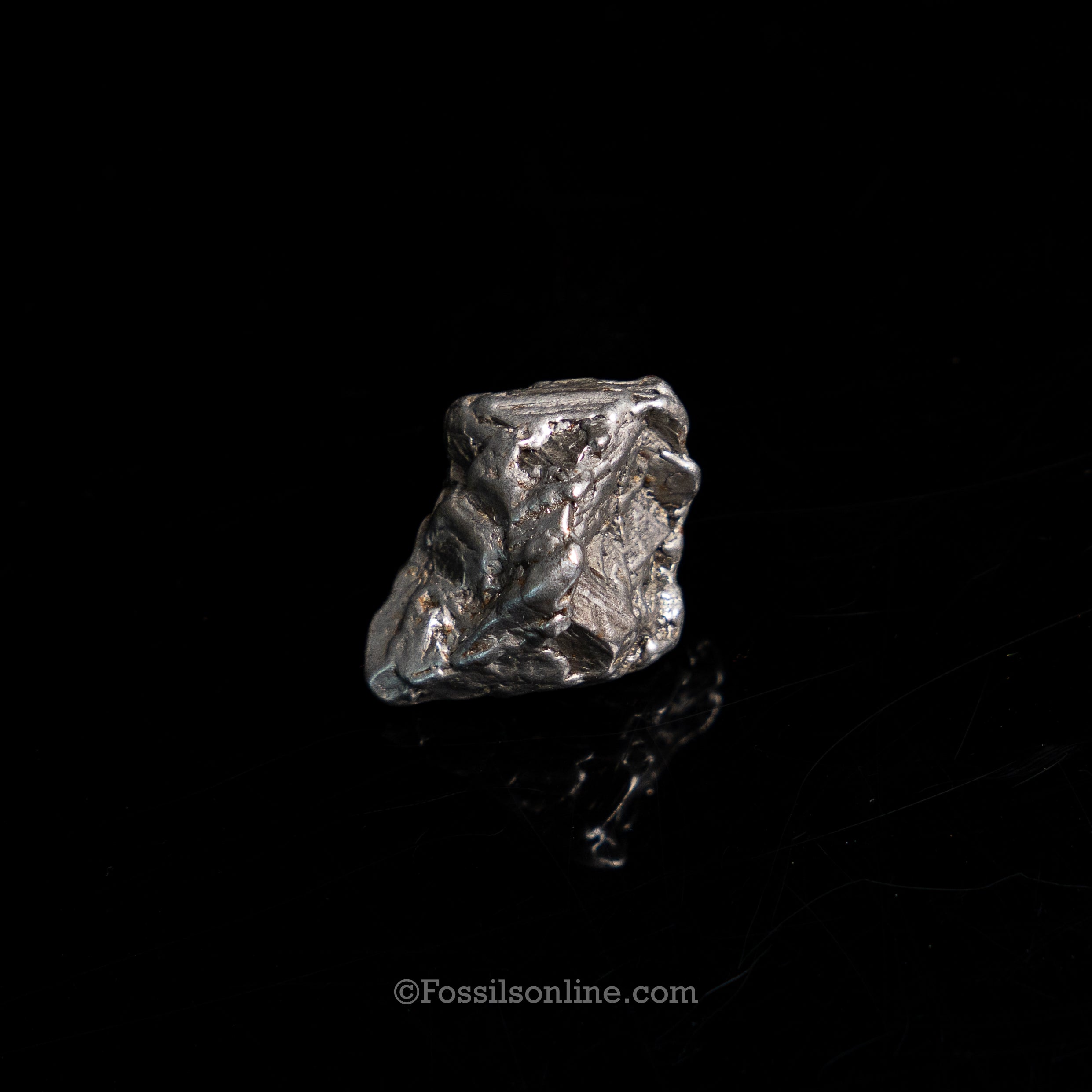 GENUINE Aletai Meteorite in a glass dome