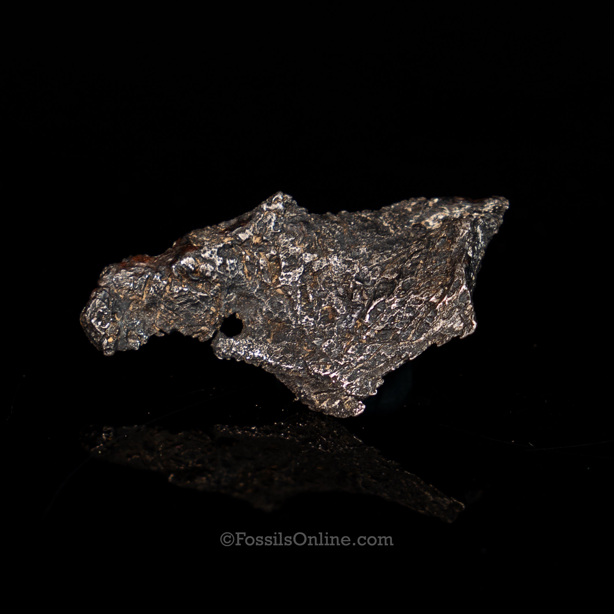 Canyon Diablo Meteorite in a dome