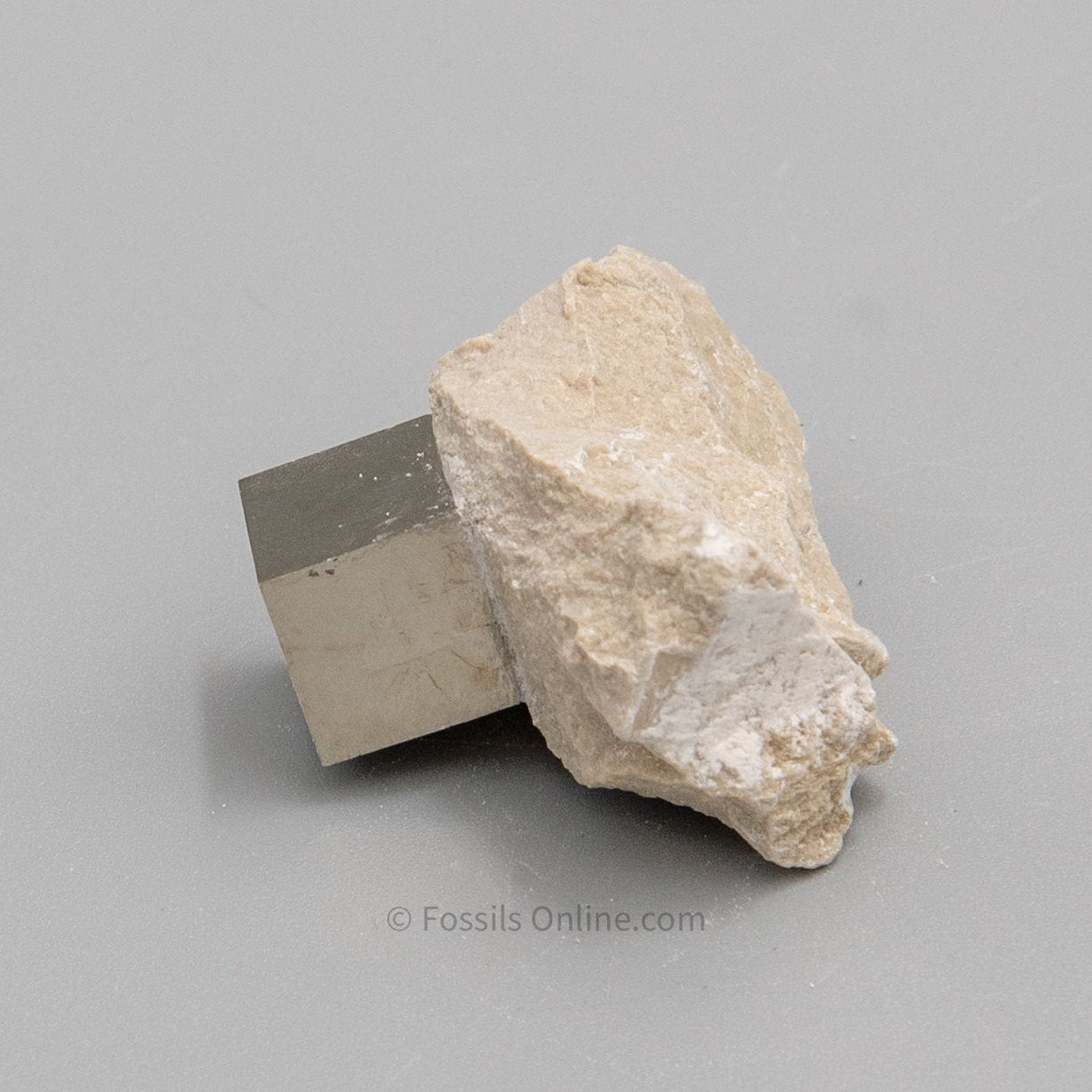 Pyrite Cube in Matrix La Rioja Spain