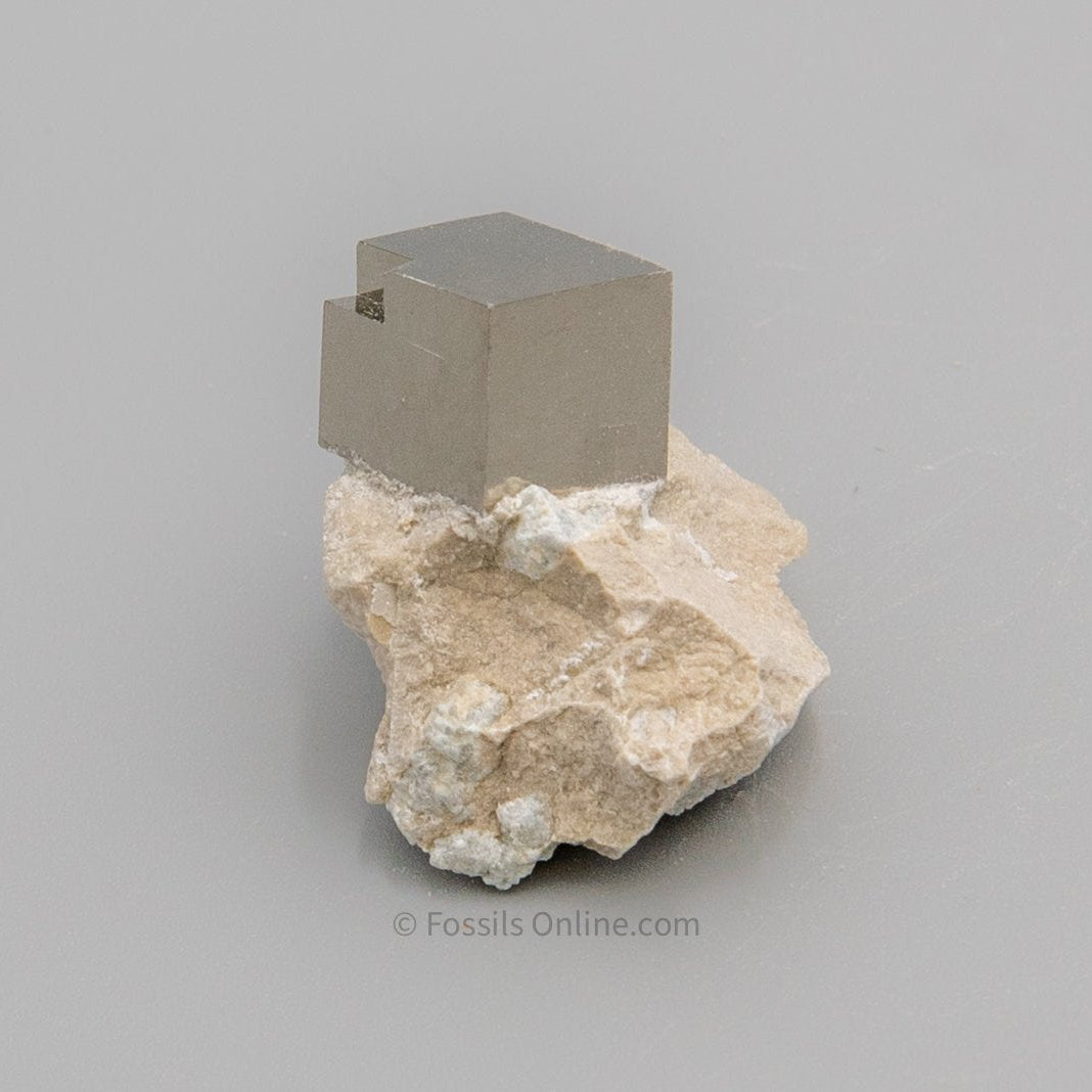 Pyrite Cube in Matrix La Rioja Spain