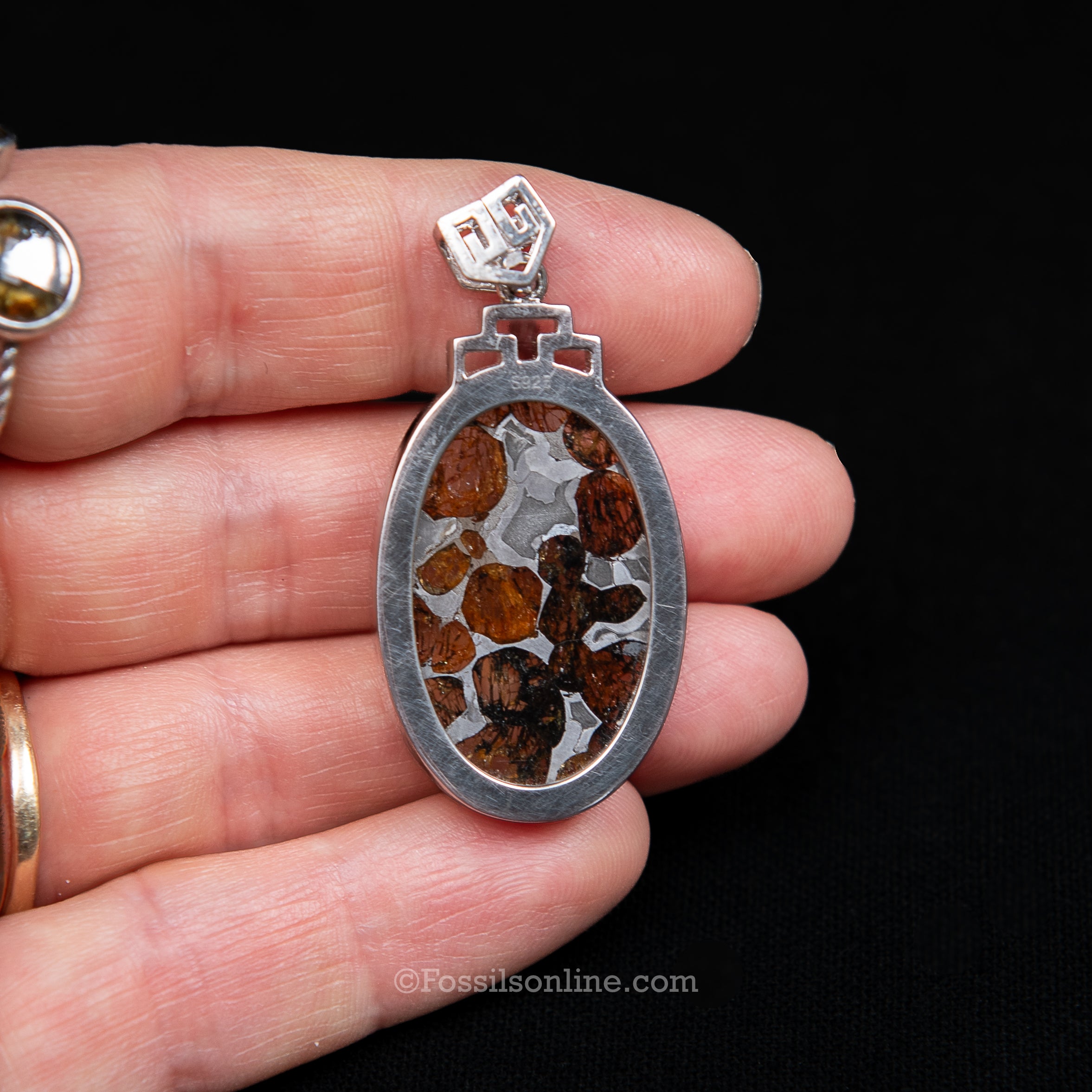 Sericho Meteorite Pendant .925