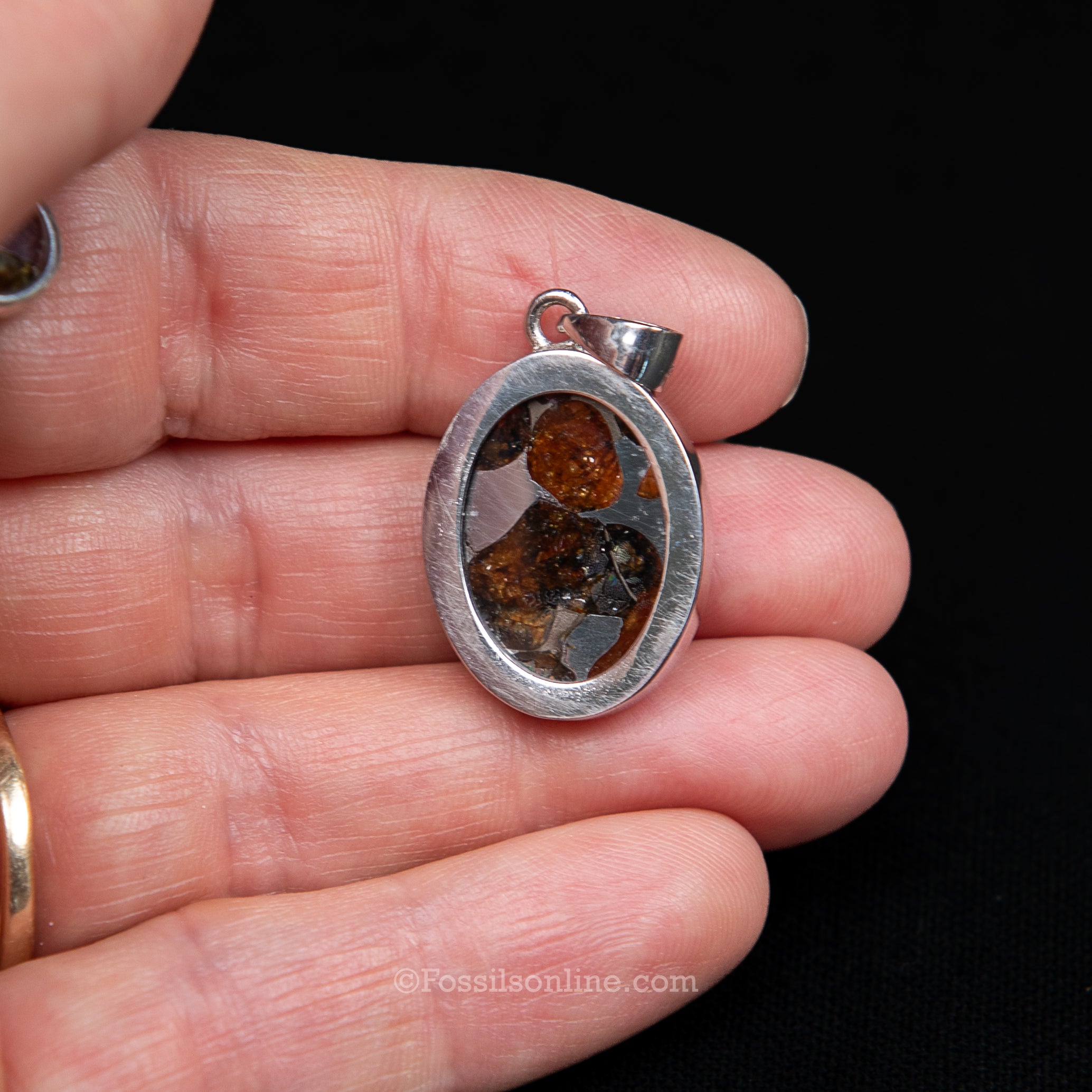 Sericho Meteorite Pendant .925