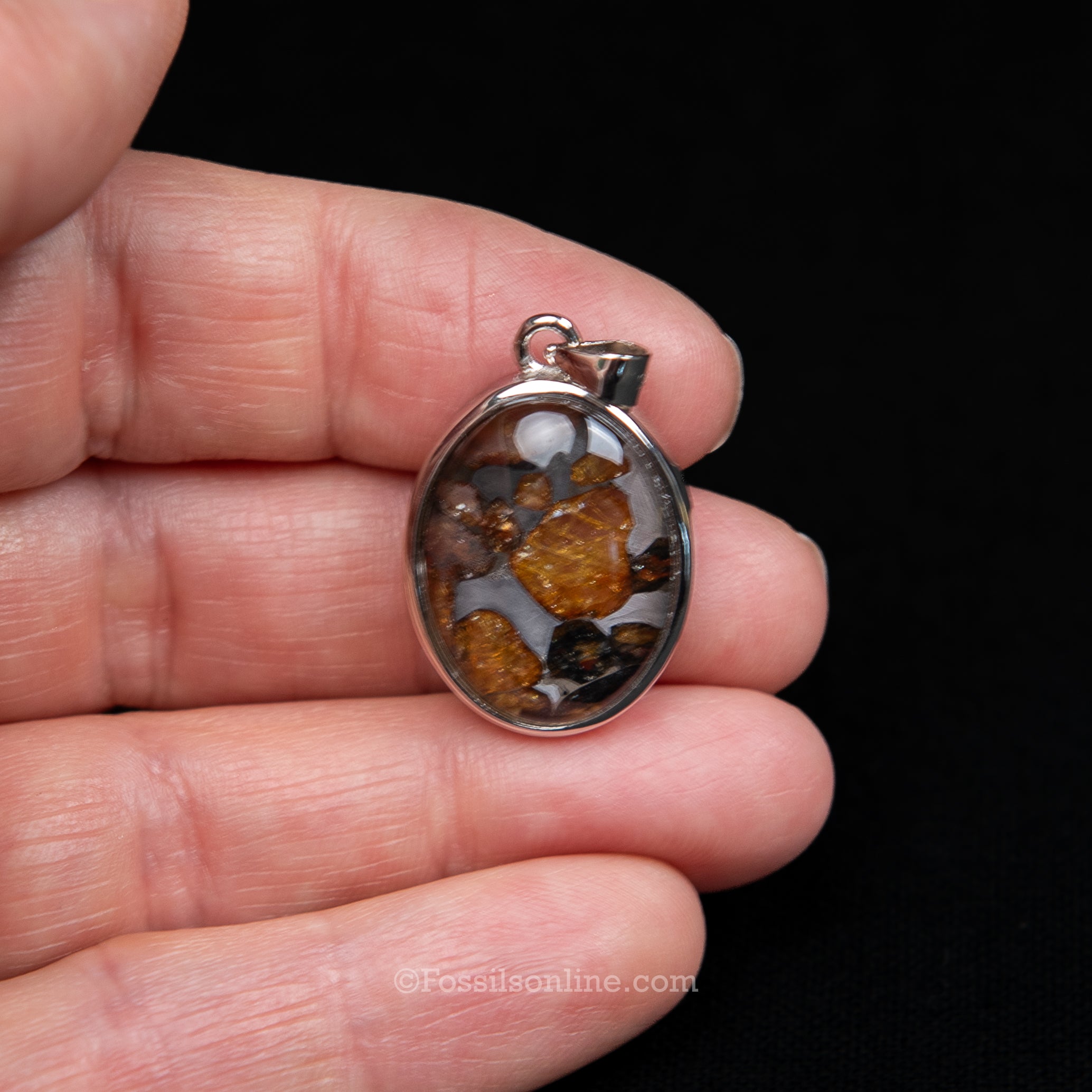 Sericho Meteorite Pendant .925