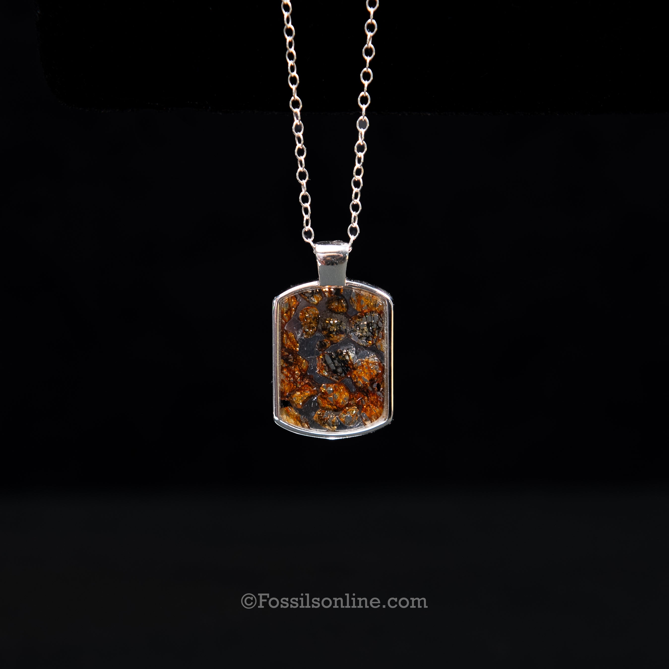 Sericho Meteorite Pendant .925