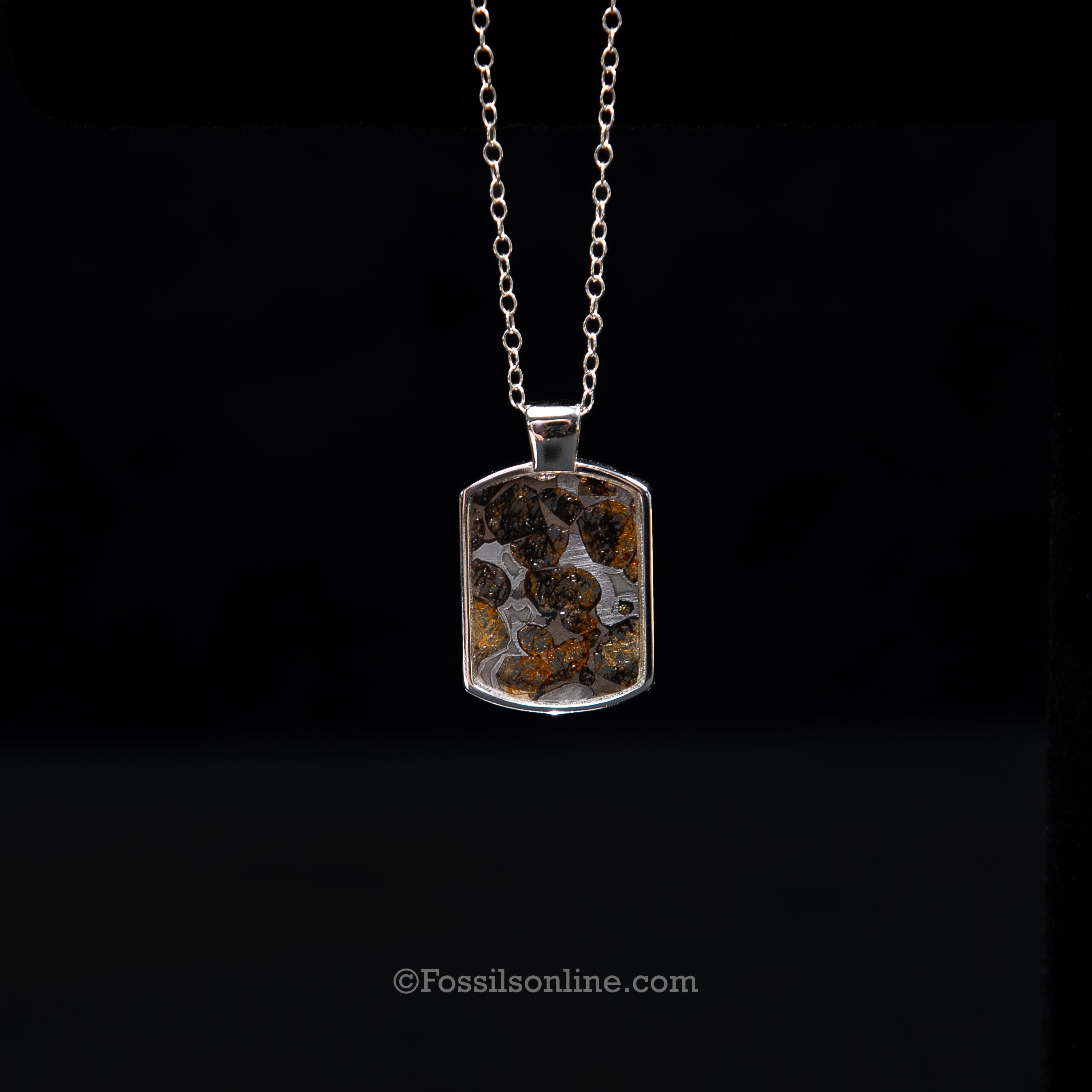 Sericho Meteorite Pendant .925