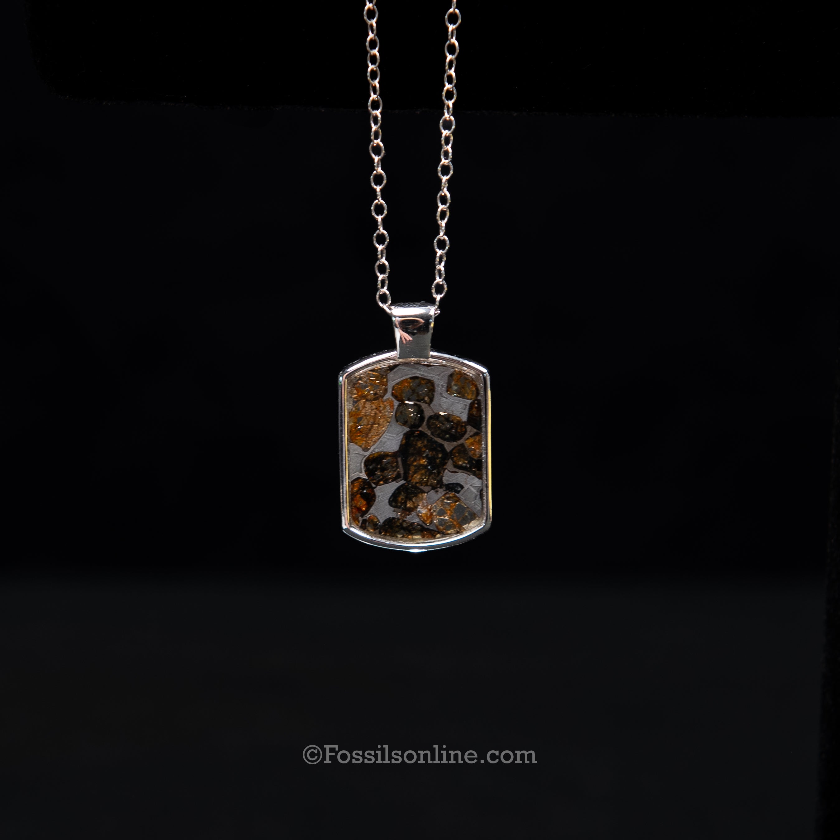 Sericho Meteorite Pendant .925