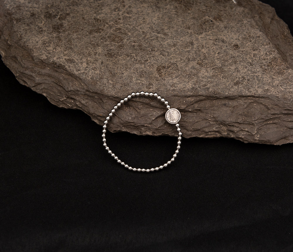 Muonionalusta Meteorite Bracelet .925 sterling
