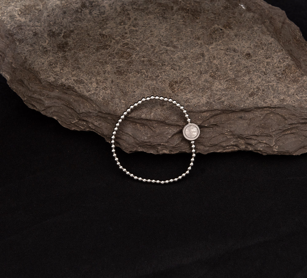 Muonionalusta Meteorite Bracelet-SST