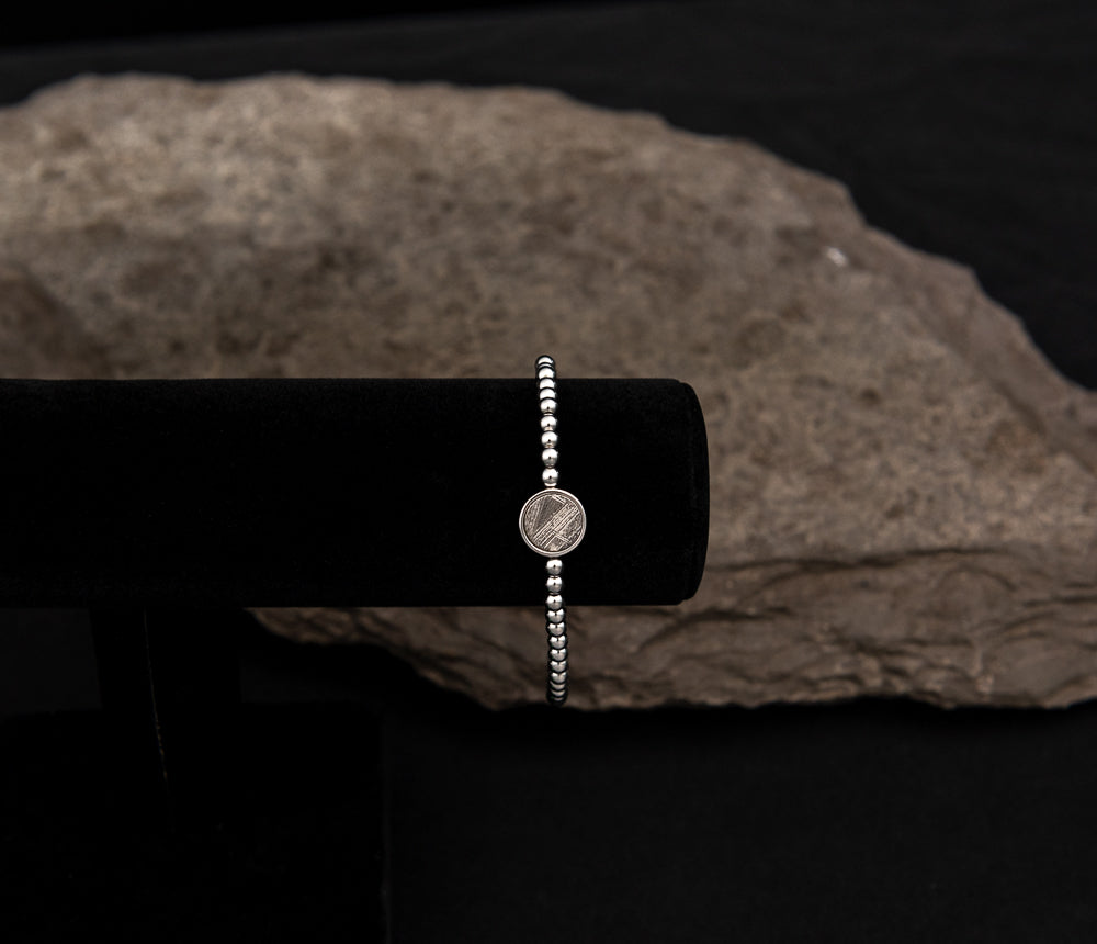 Muonionalusta Meteorite Bracelet .925 sterling