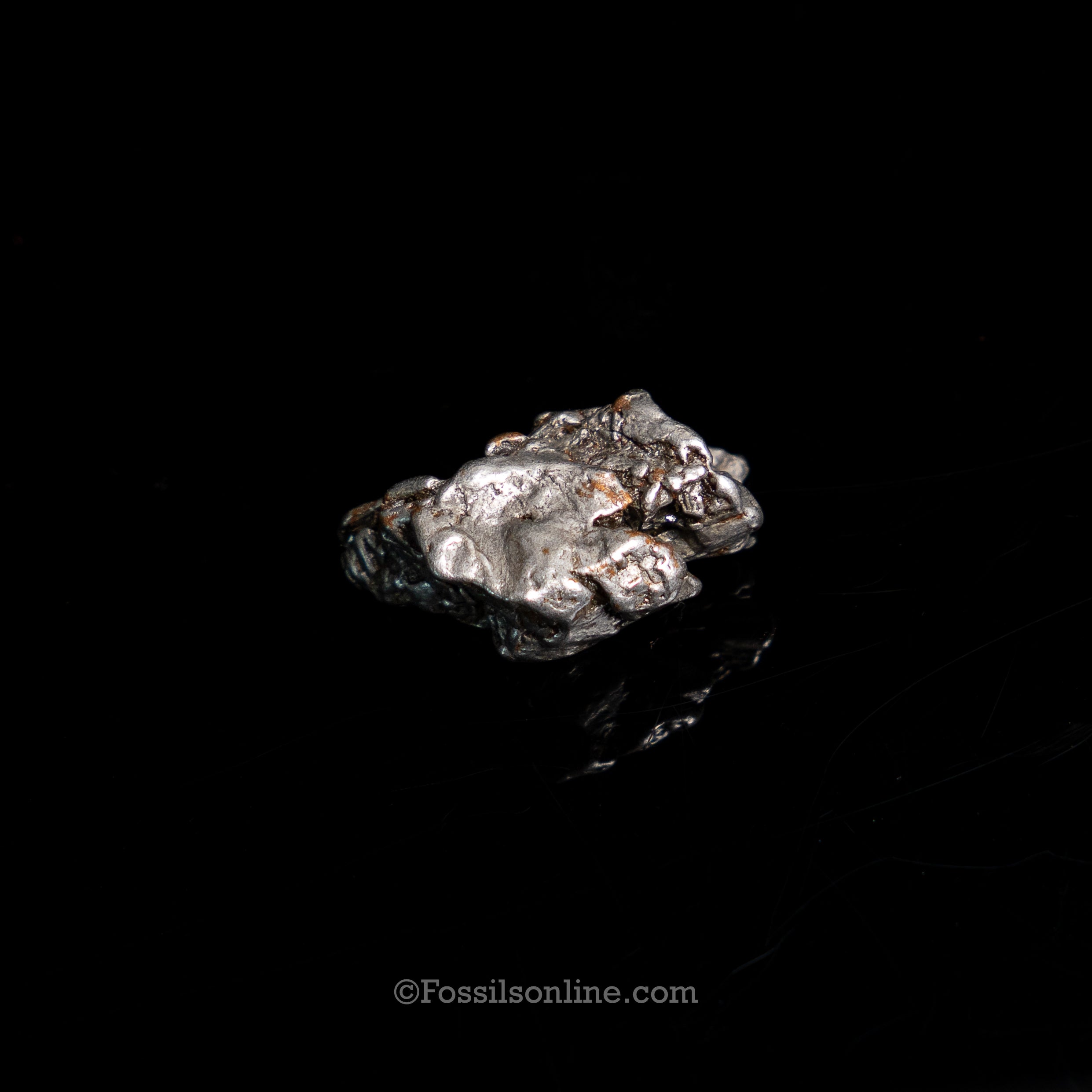GENUINE Aletai Meteorite in a glass dome
