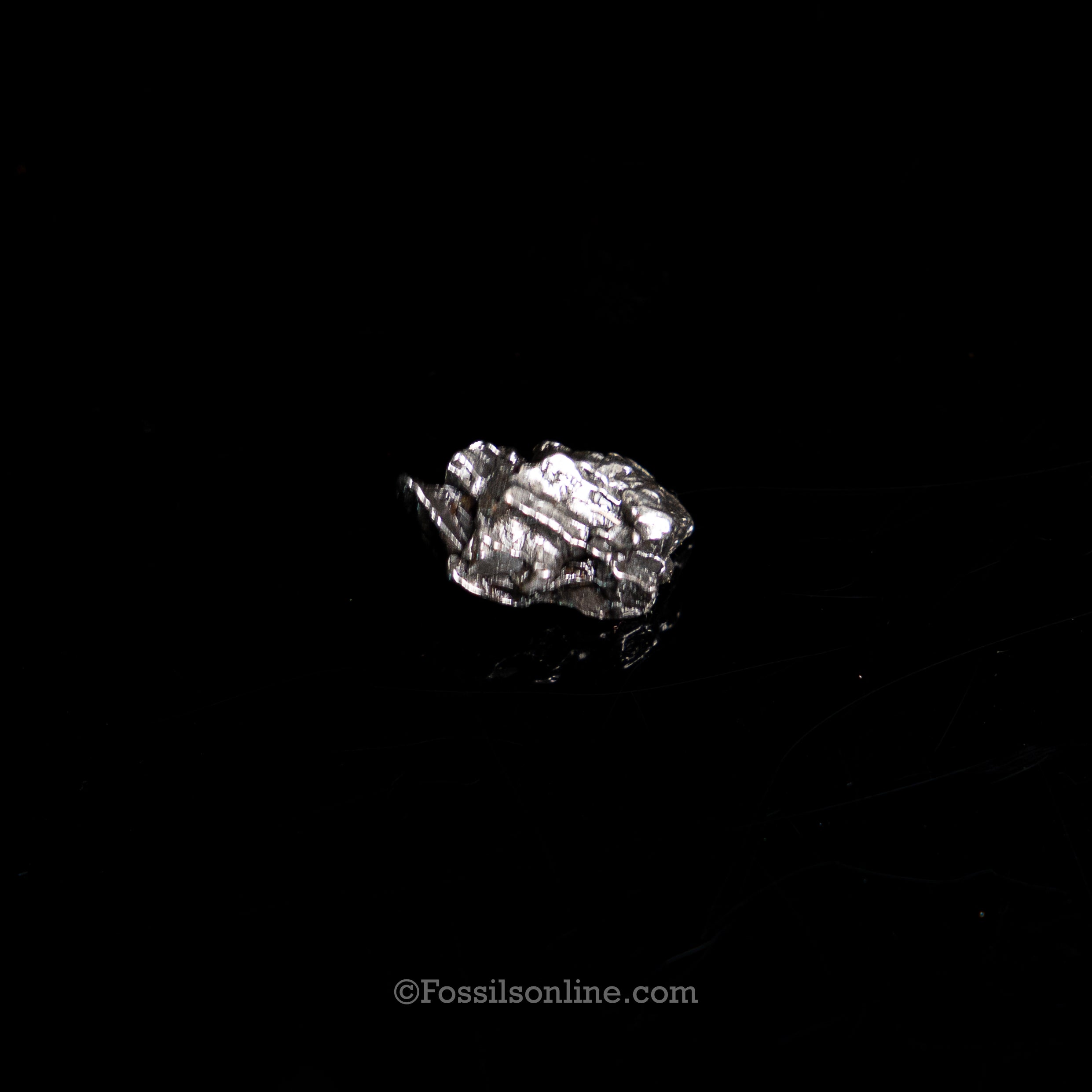 Genuine Campo del Cielo Meteorite in Glass Dome
