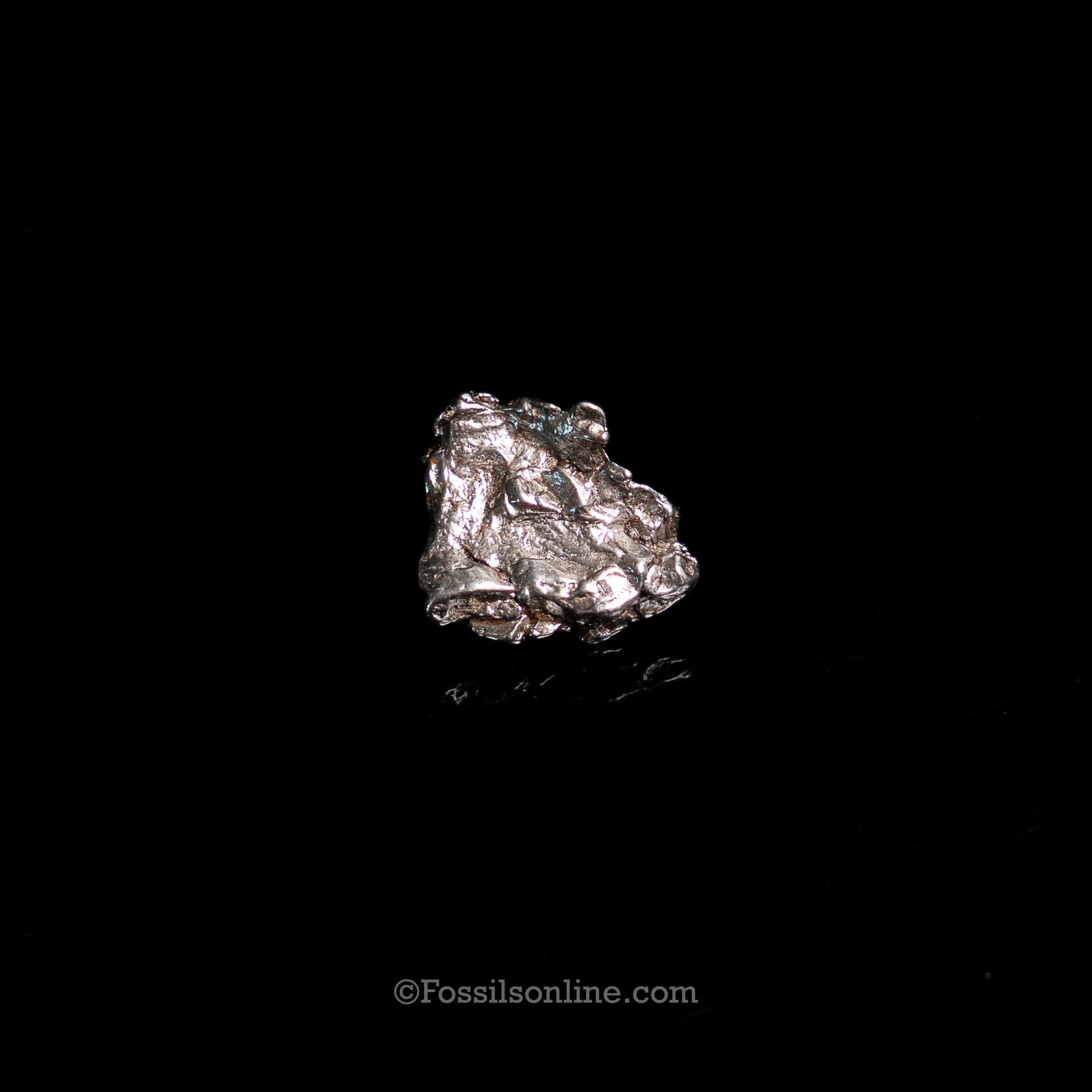 Genuine Campo del Cielo Meteorite in Glass Dome