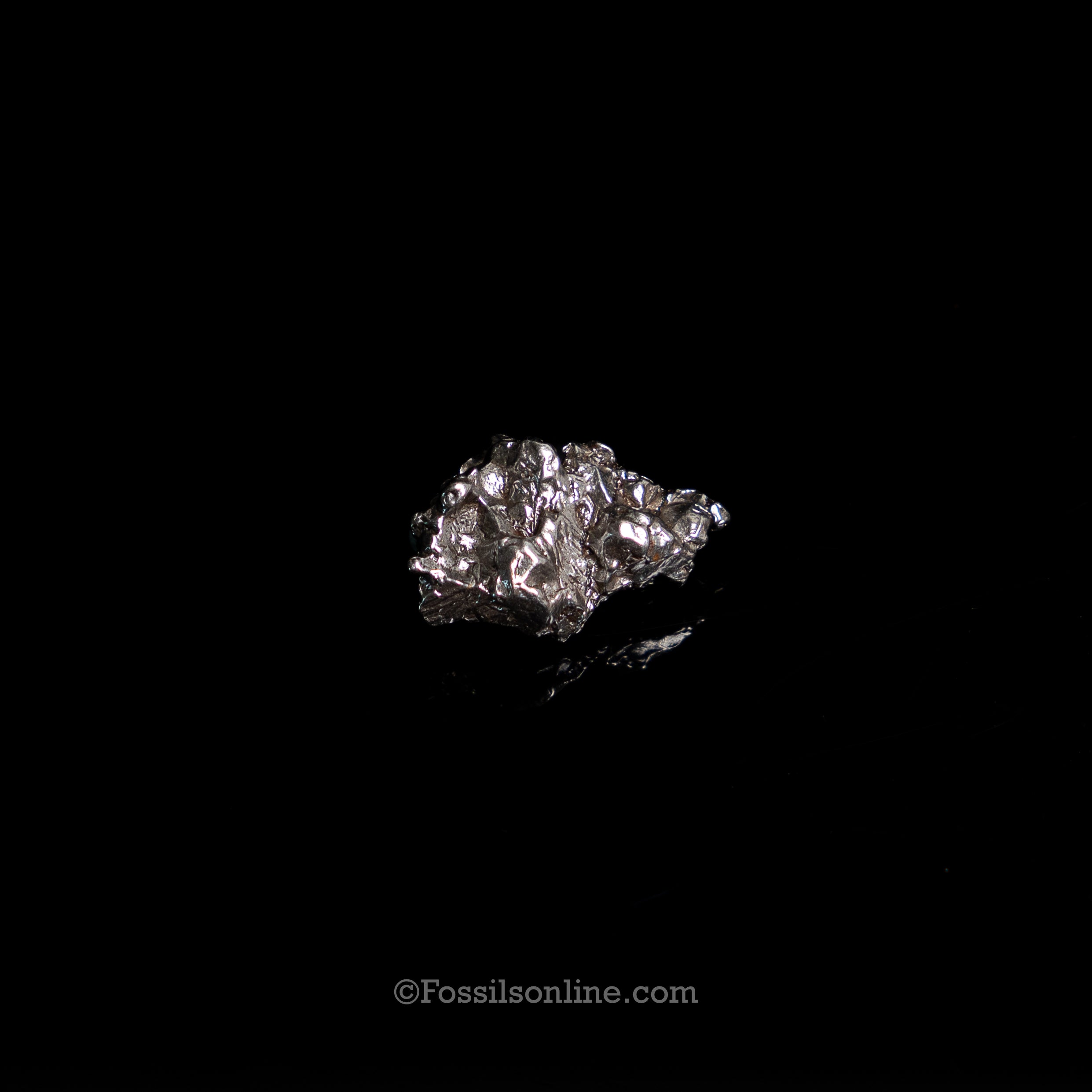 Genuine Campo del Cielo Meteorite in Glass Dome