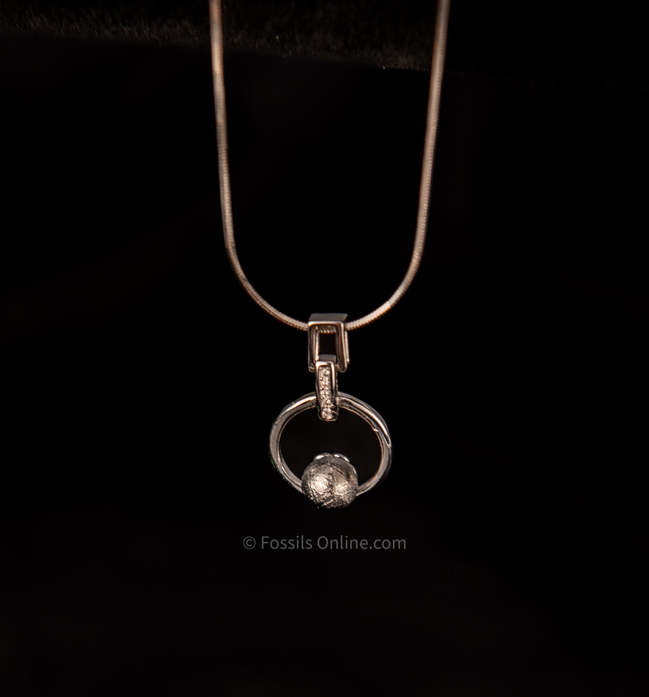 Muonionalusta Meteorite Pendant .925