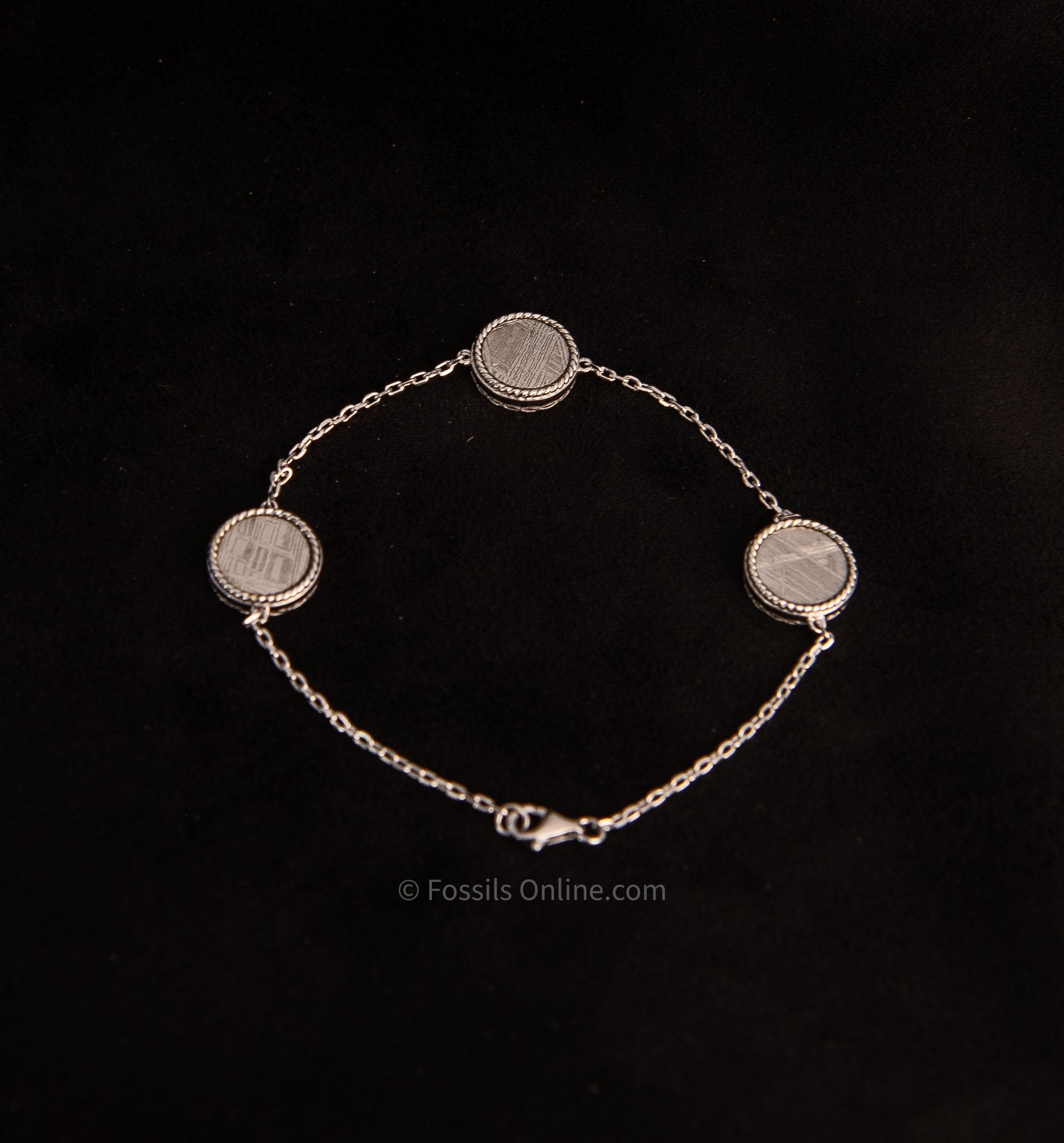 Muonionalusta Meteorite Bracelet .925