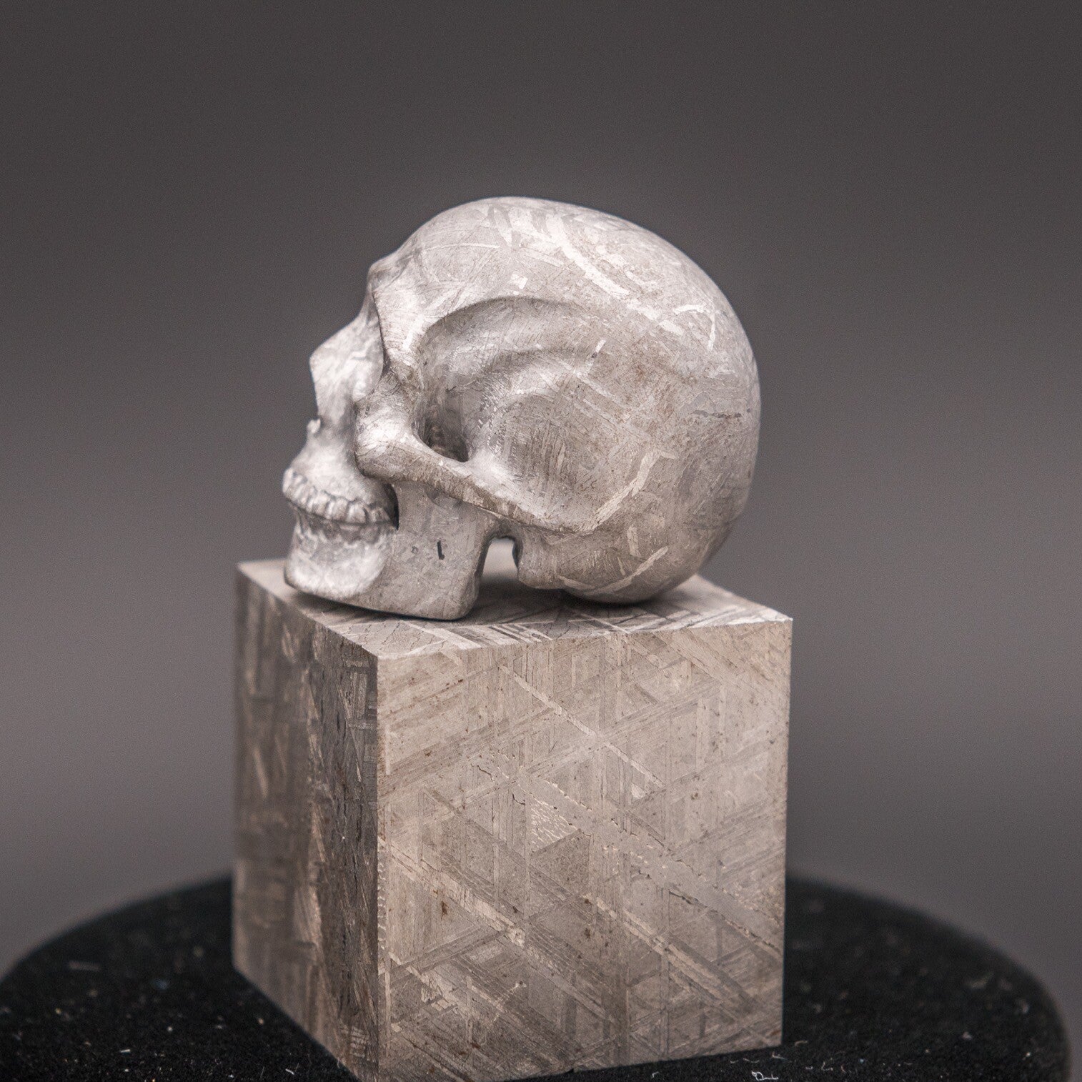 AMAZING Meteorite Skull 87g