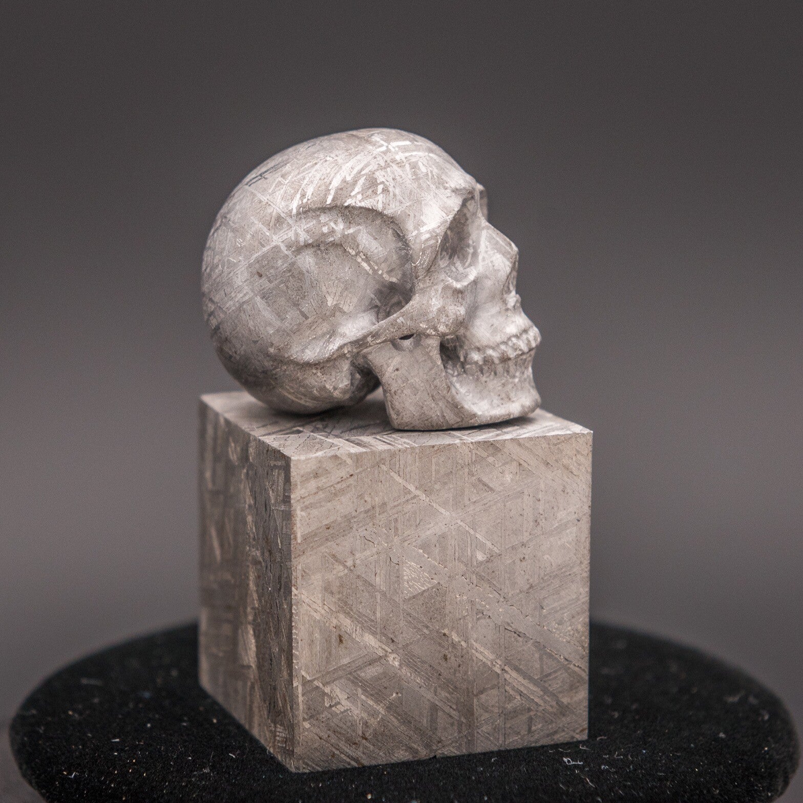 AMAZING Meteorite Skull 87g