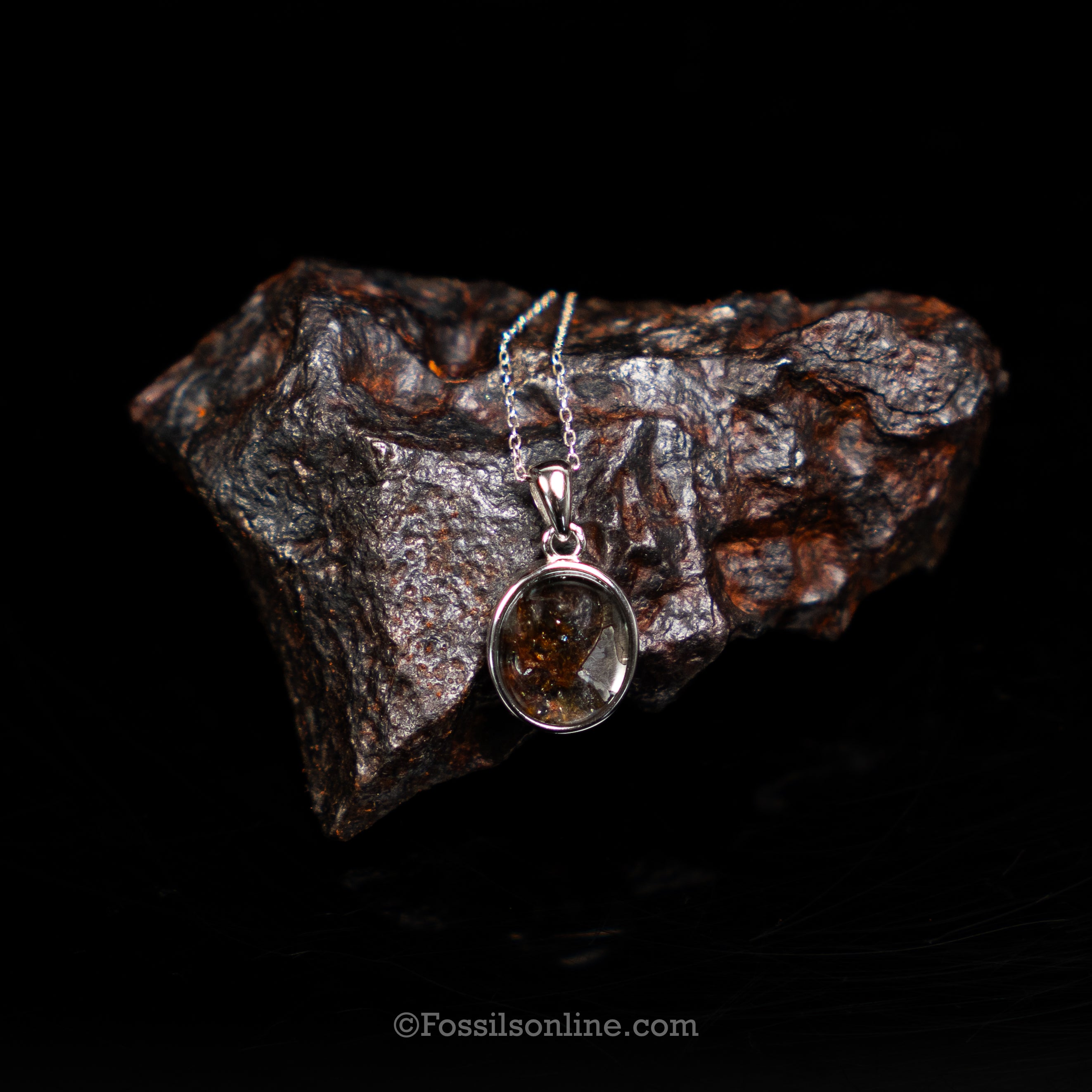 Sericho Meteorite Pendant .925