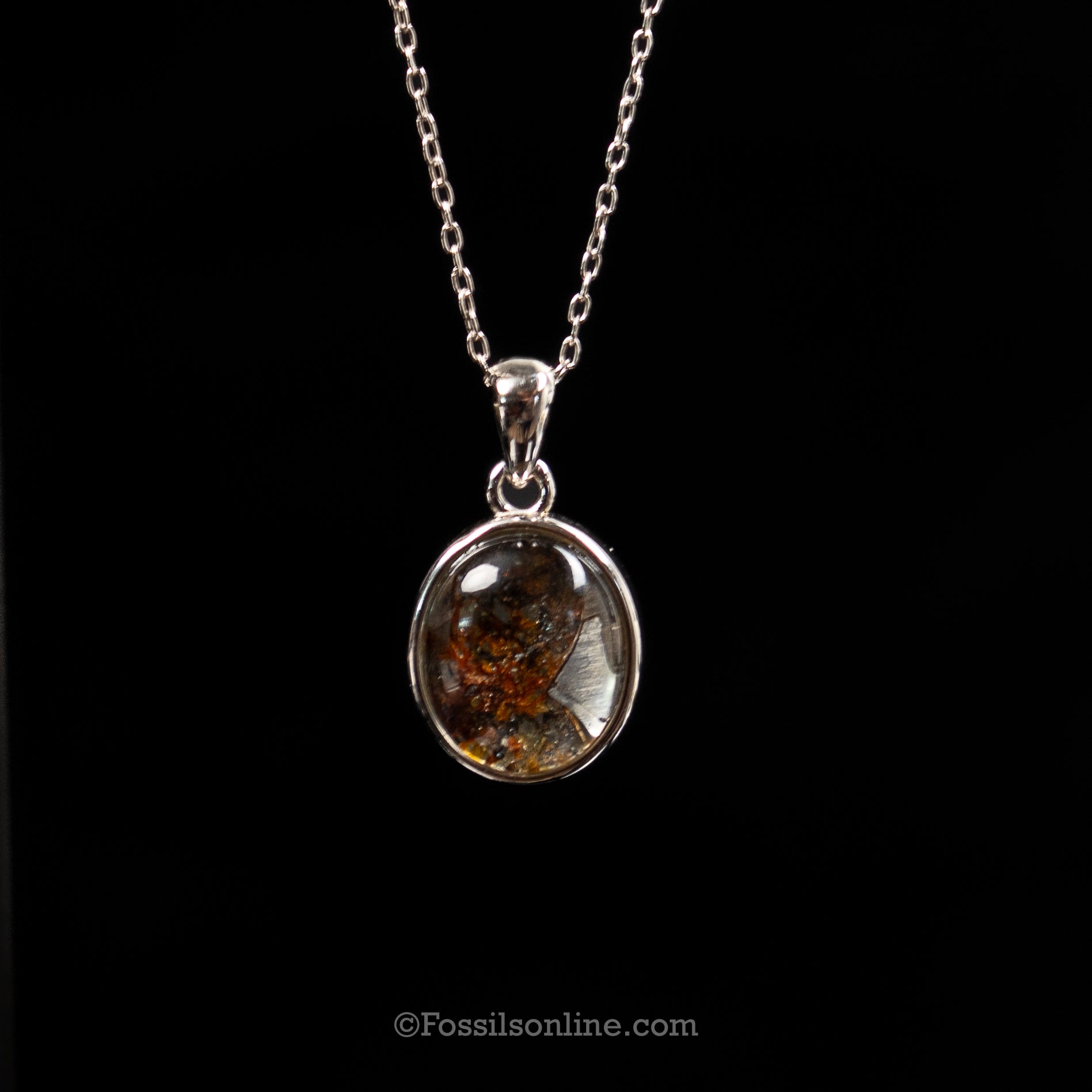 Sericho Meteorite Pendant .925