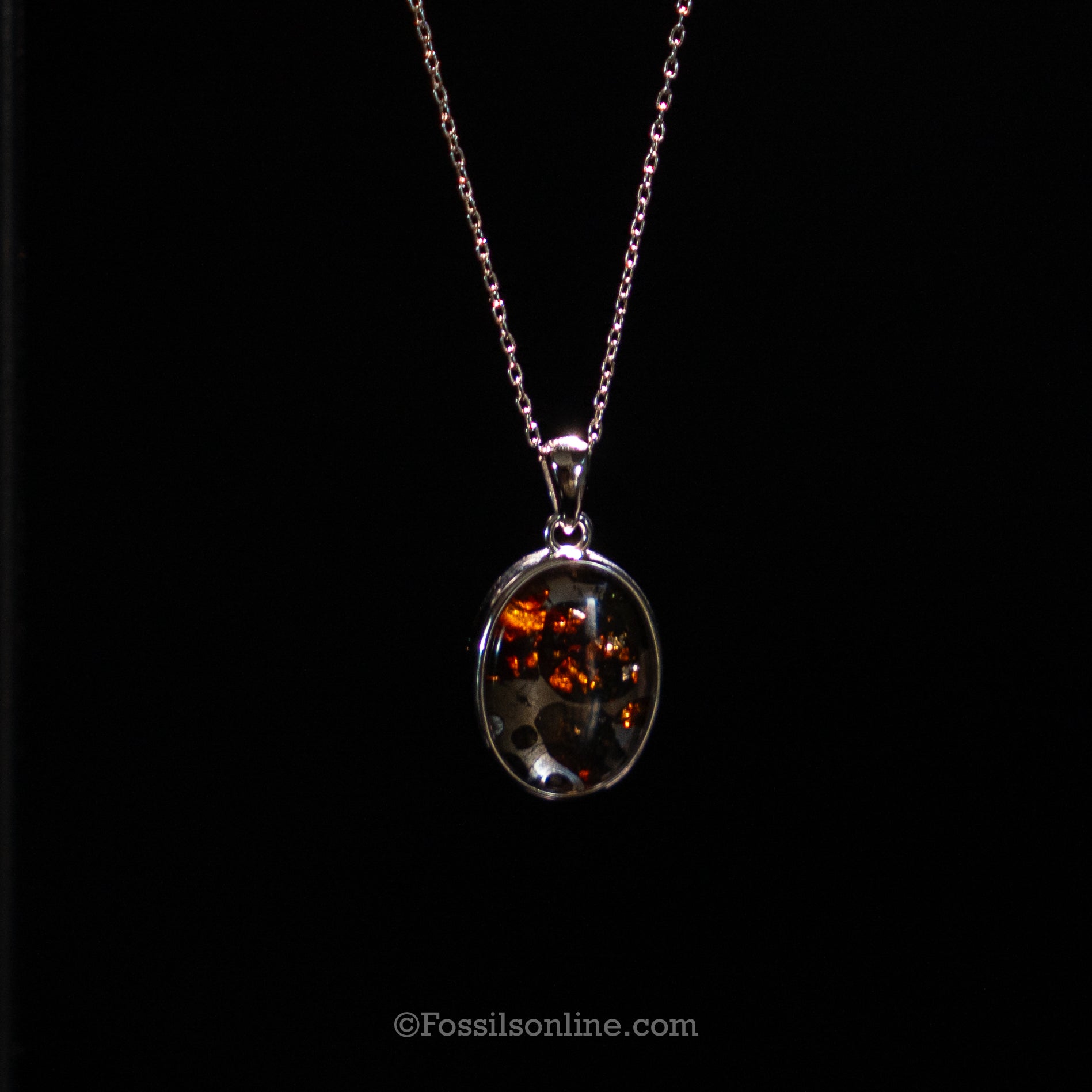 Sericho Meteorite Pendant .925