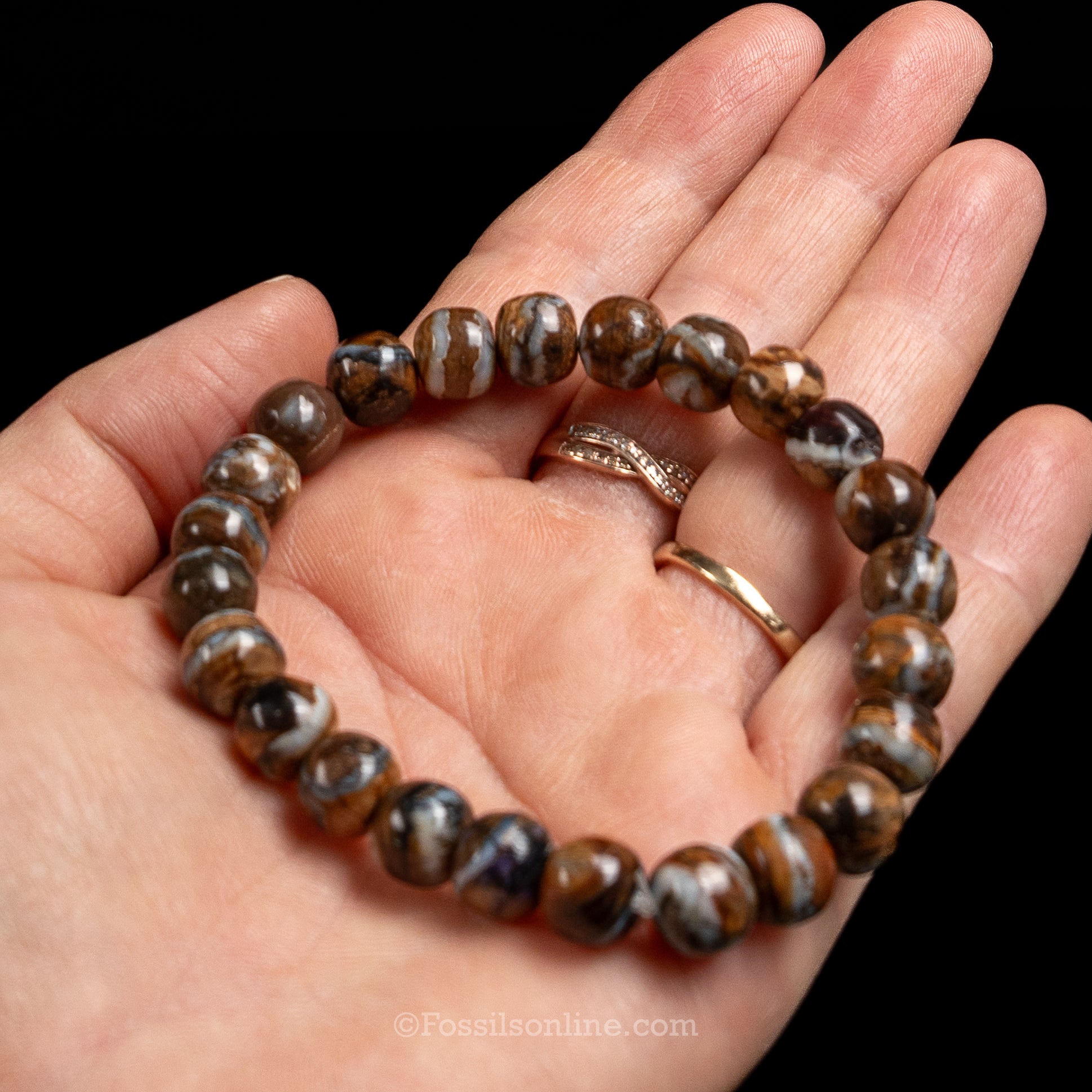 Mammoth tooth beaded bracelet
