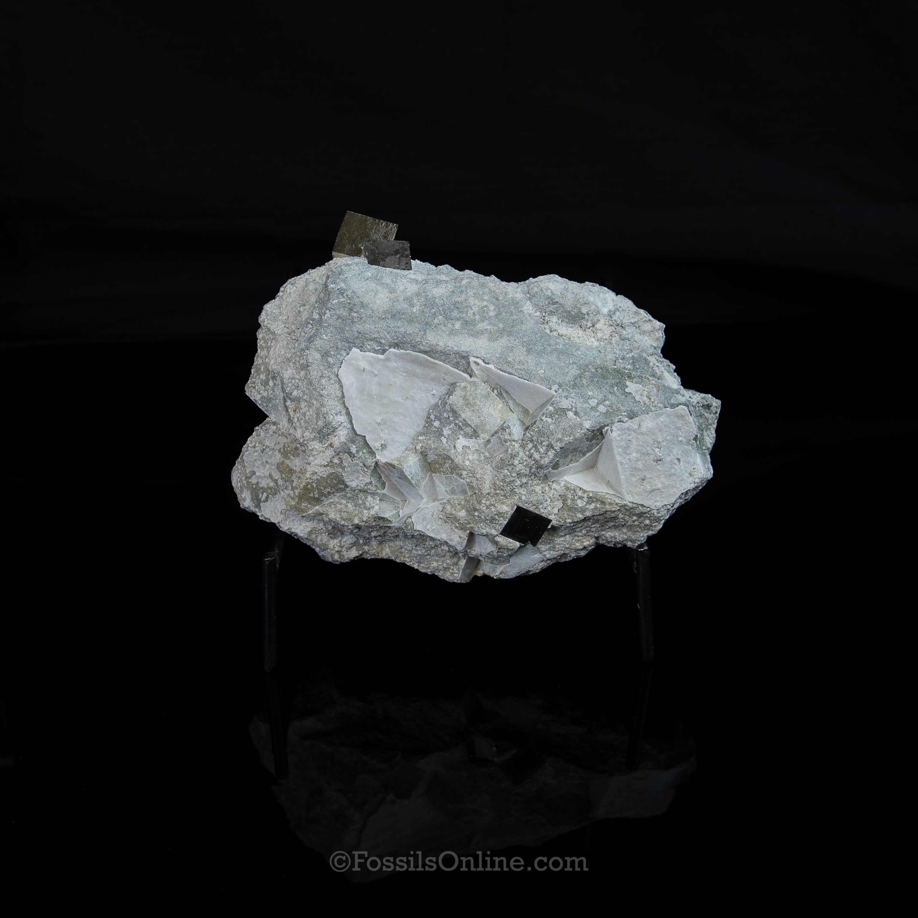 Pyrite Cubes in Matrix La Rioja Spain