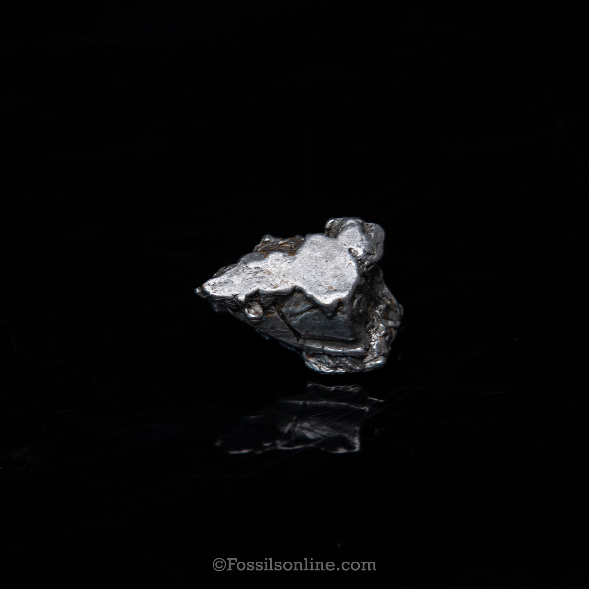 GENUINE Aletai Meteorite in a glass dome