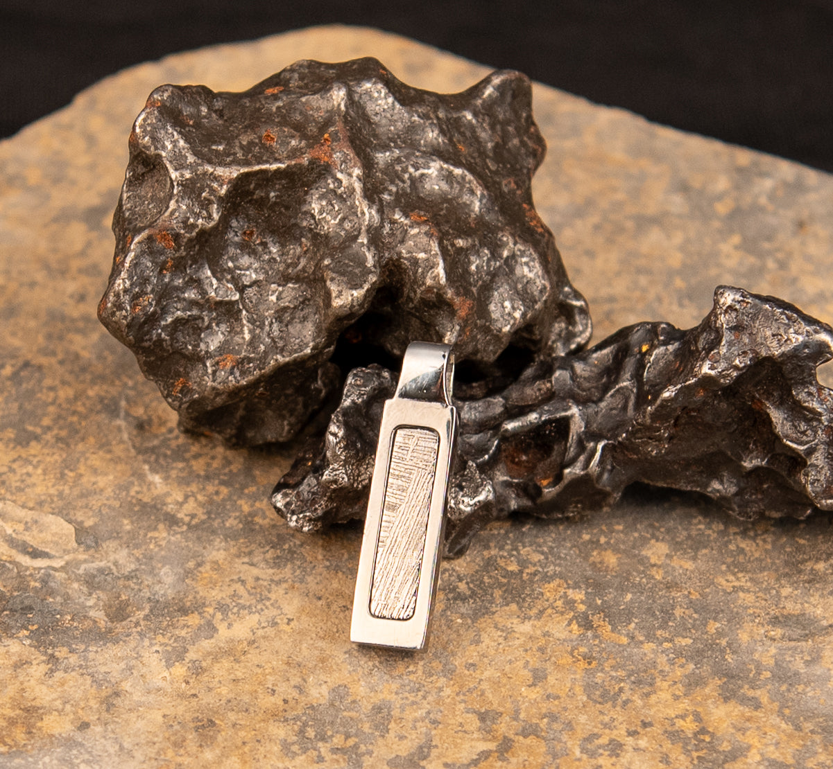 Muonionalusta Meteorite Pendant