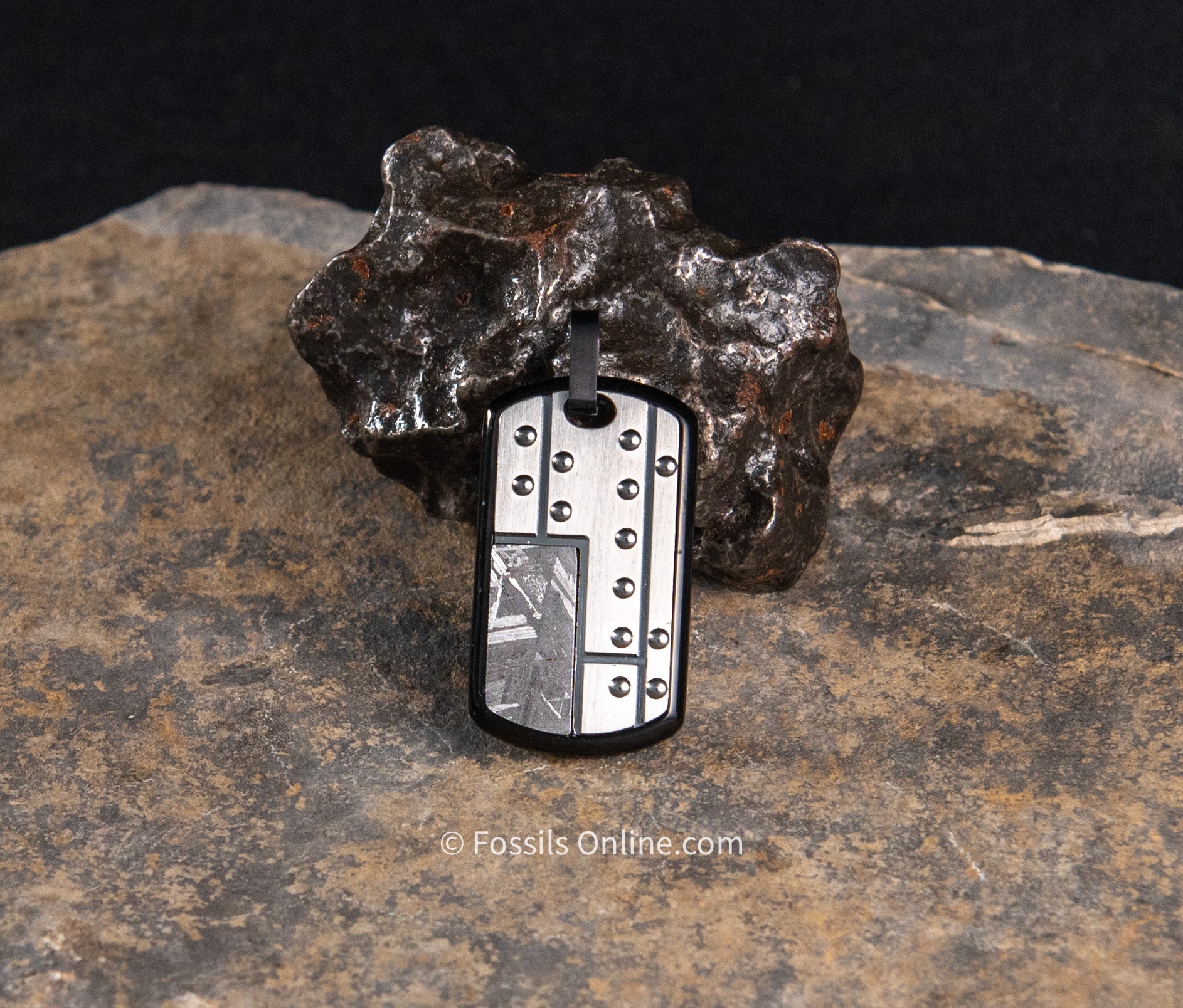 Muonionalusta Meteorite Pendant