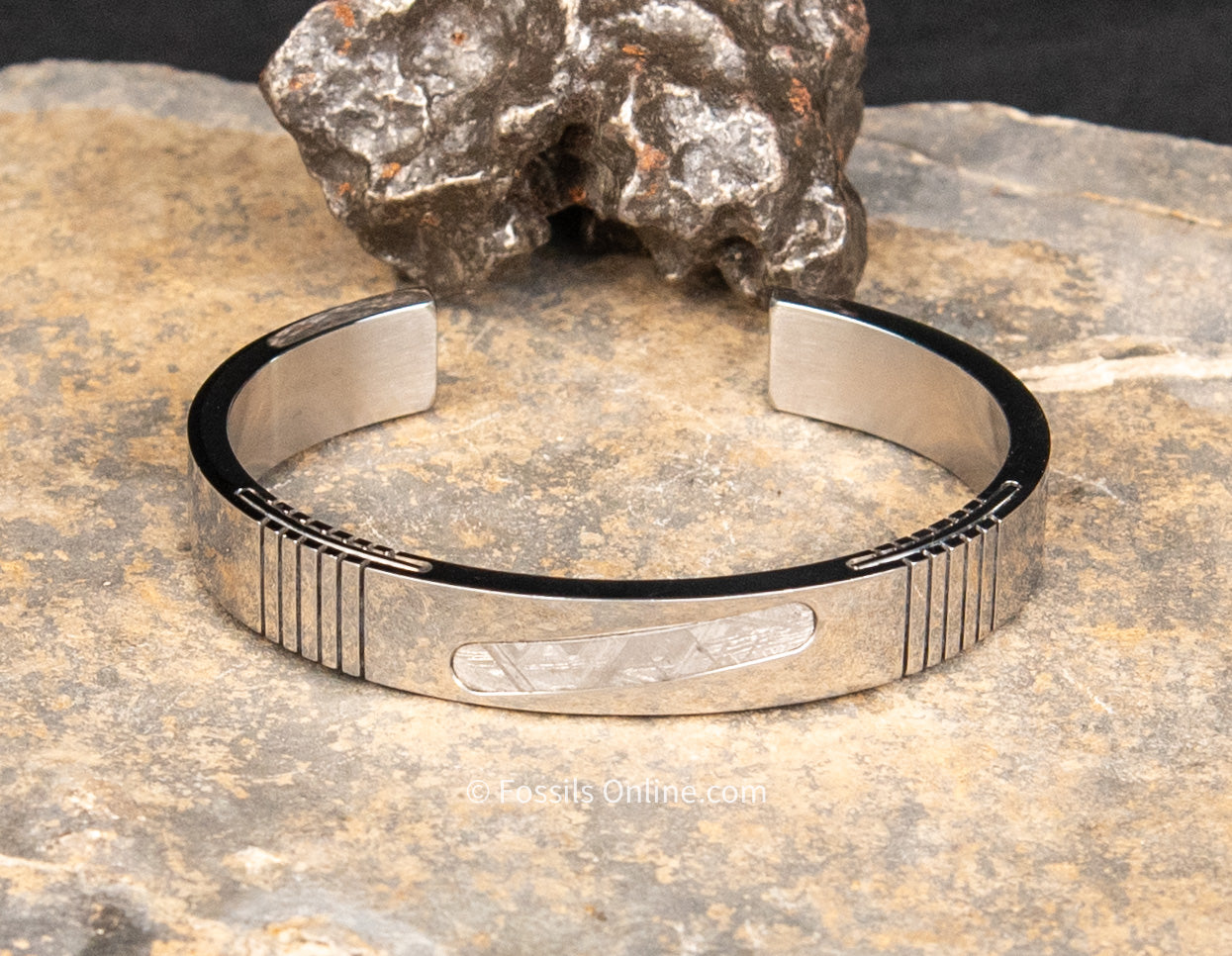 Muonionalusta Meteorite Bracelet SST