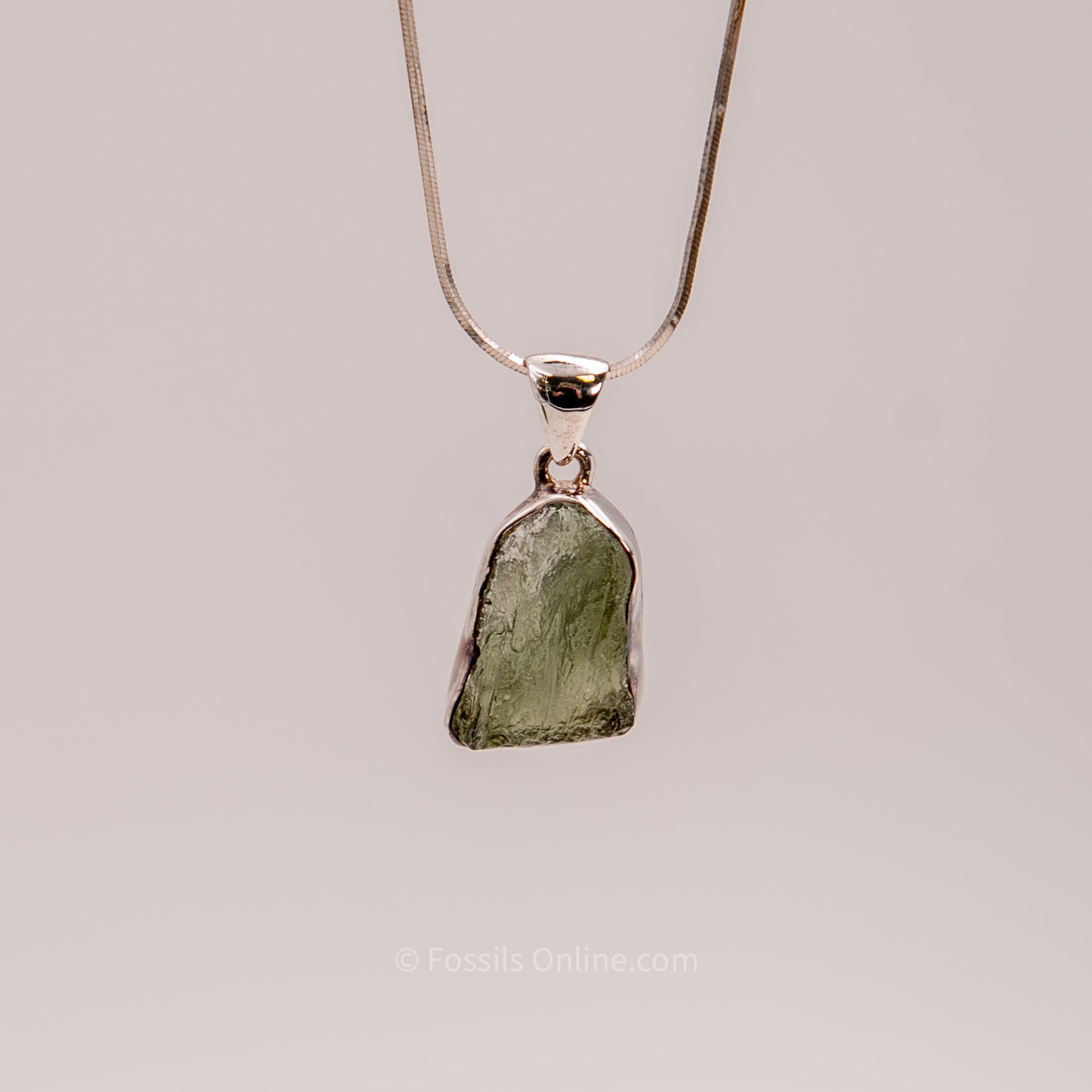 Moldovite Pendant