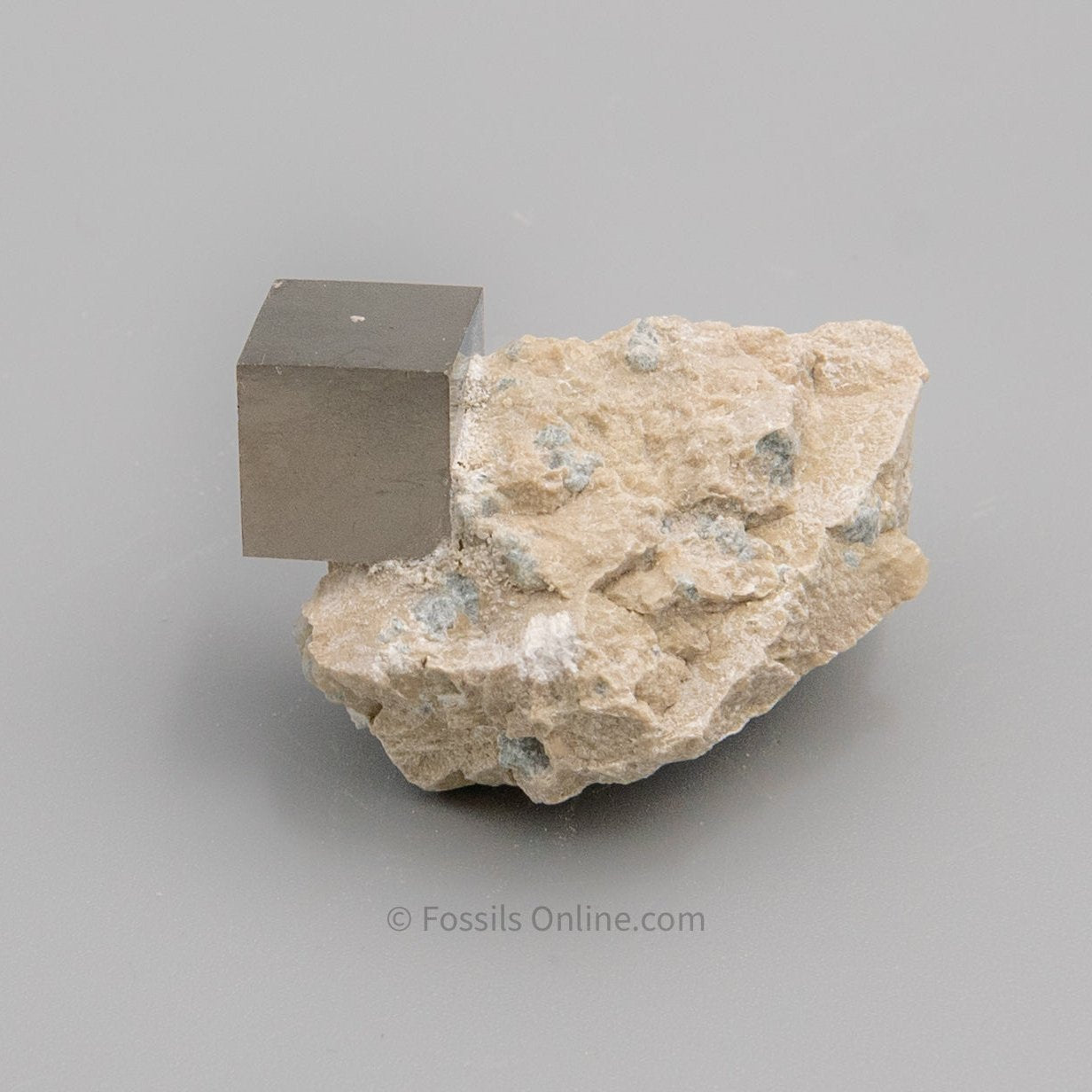 Pyrite Cube in Matrix La Rioja Spain