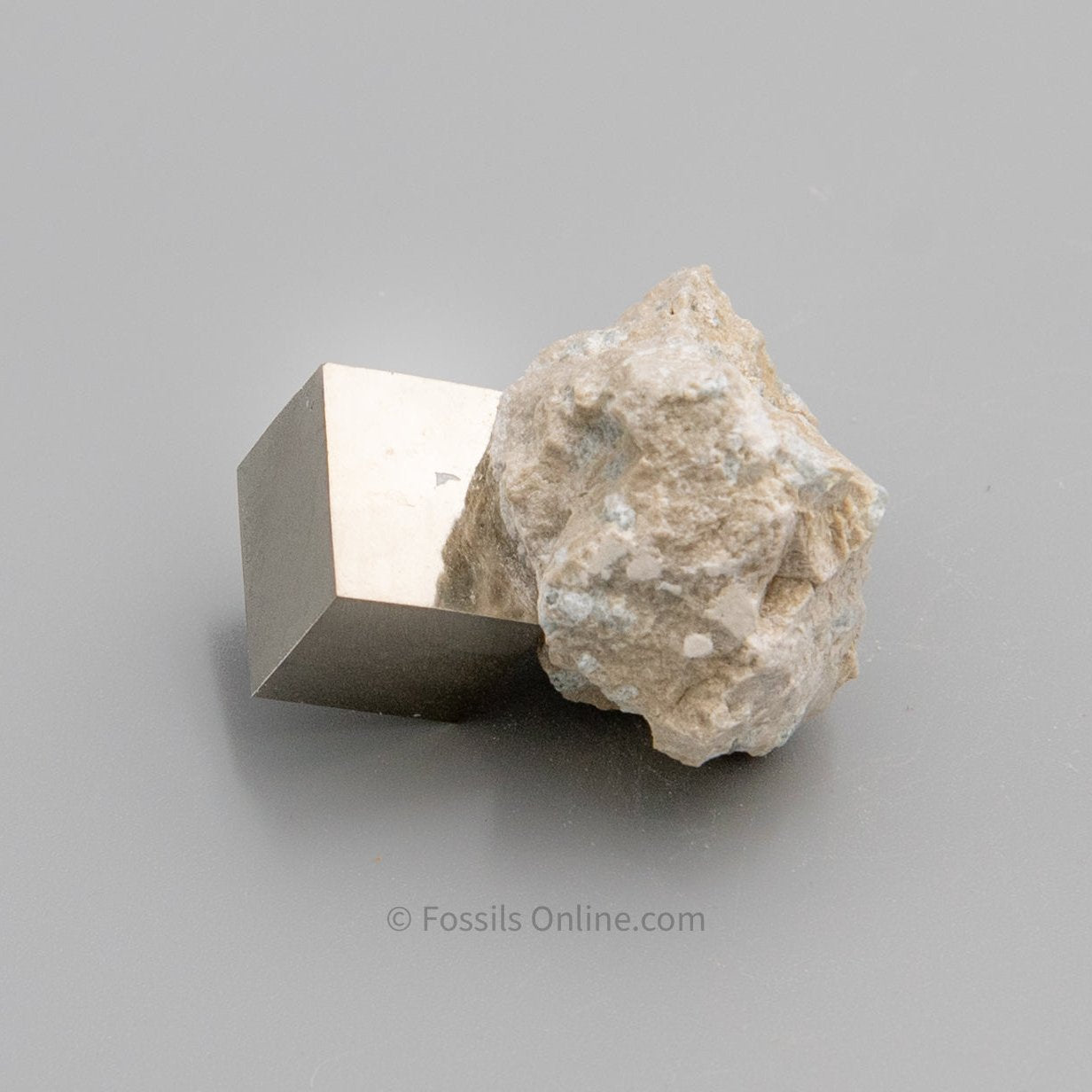 Pyrite Cube in Matrix La Rioja Spain