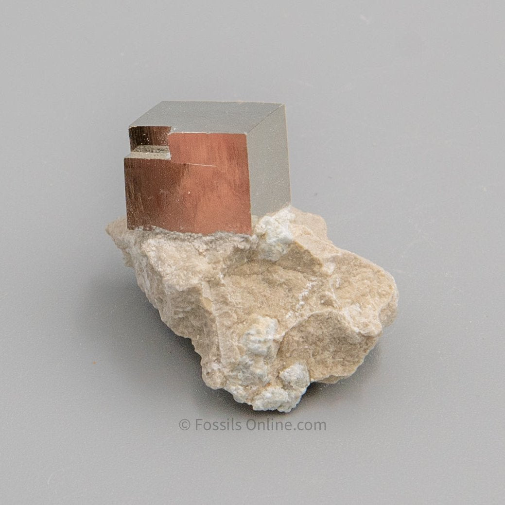 Pyrite Cube in Matrix La Rioja Spain