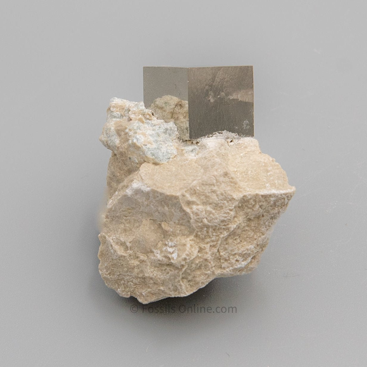 Pyrite Cube in Matrix La Rioja Spain