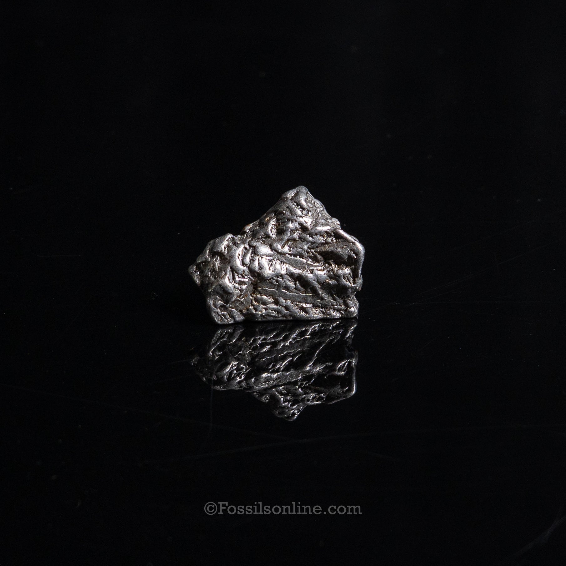 GENUINE Aletai Meteorite in a glass dome