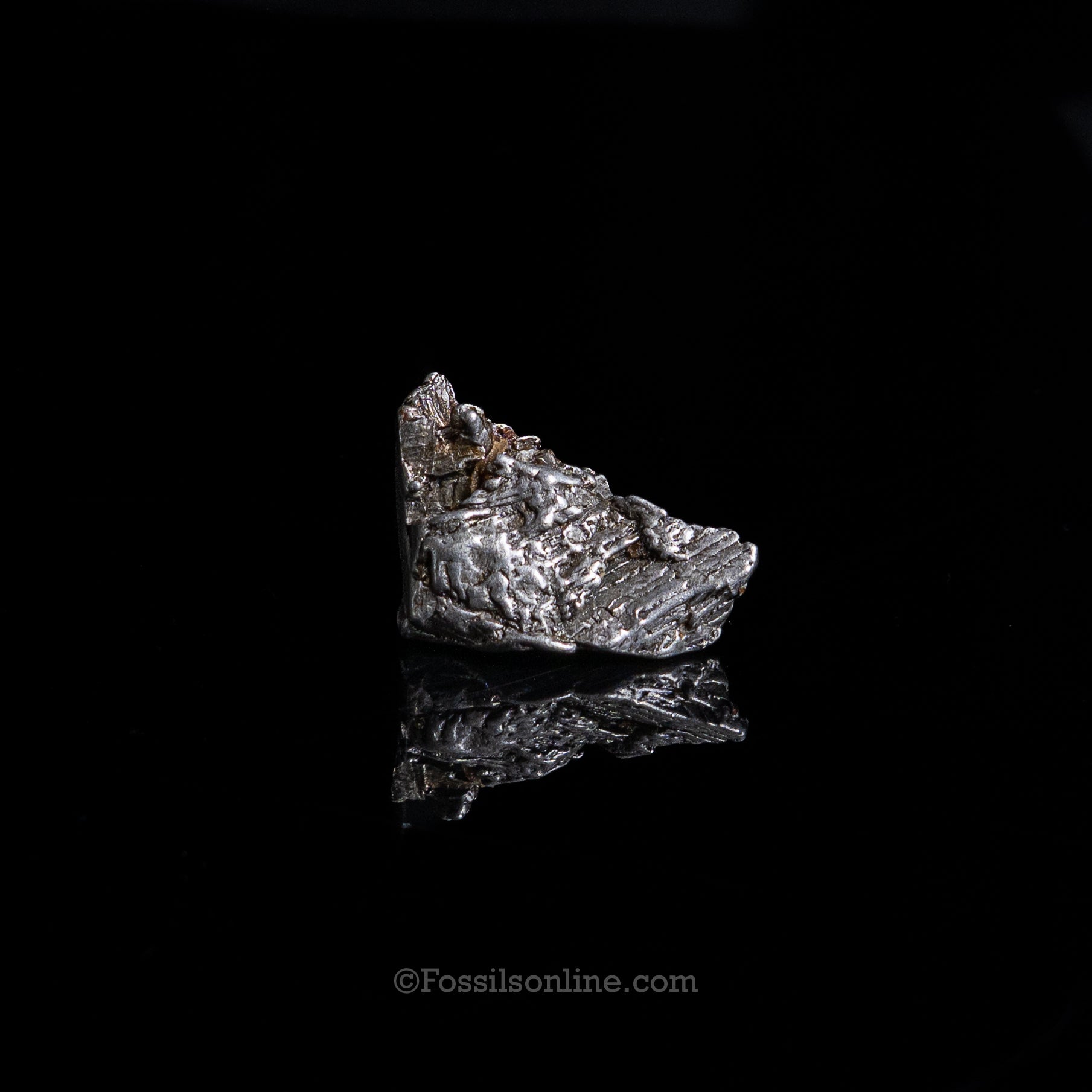 GENUINE Aletai Meteorite in a glass dome